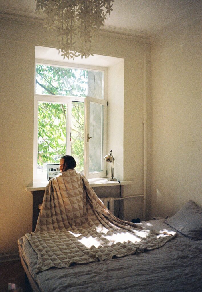 Khayal Throw (Ivory Clay / Sand Milk)