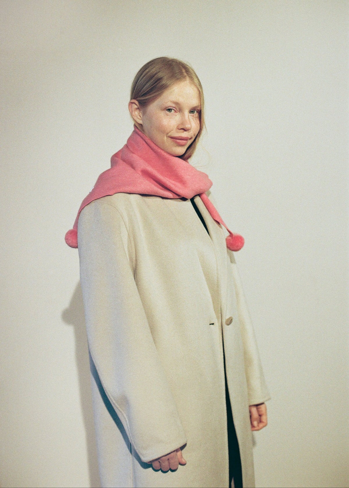 Pupu Merino Scarf in Cotton Candy