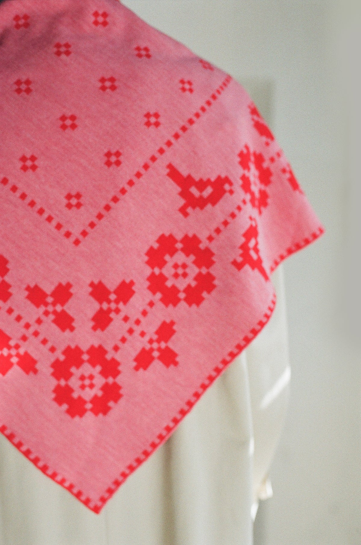 Garden Scarf in Wild Rose