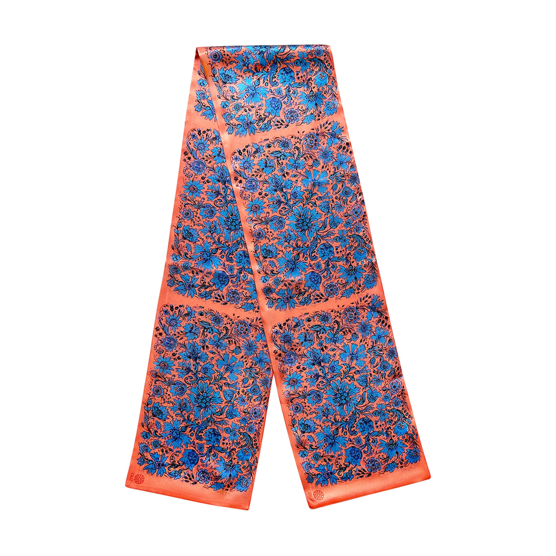 Silk twillie "Cornflowers"