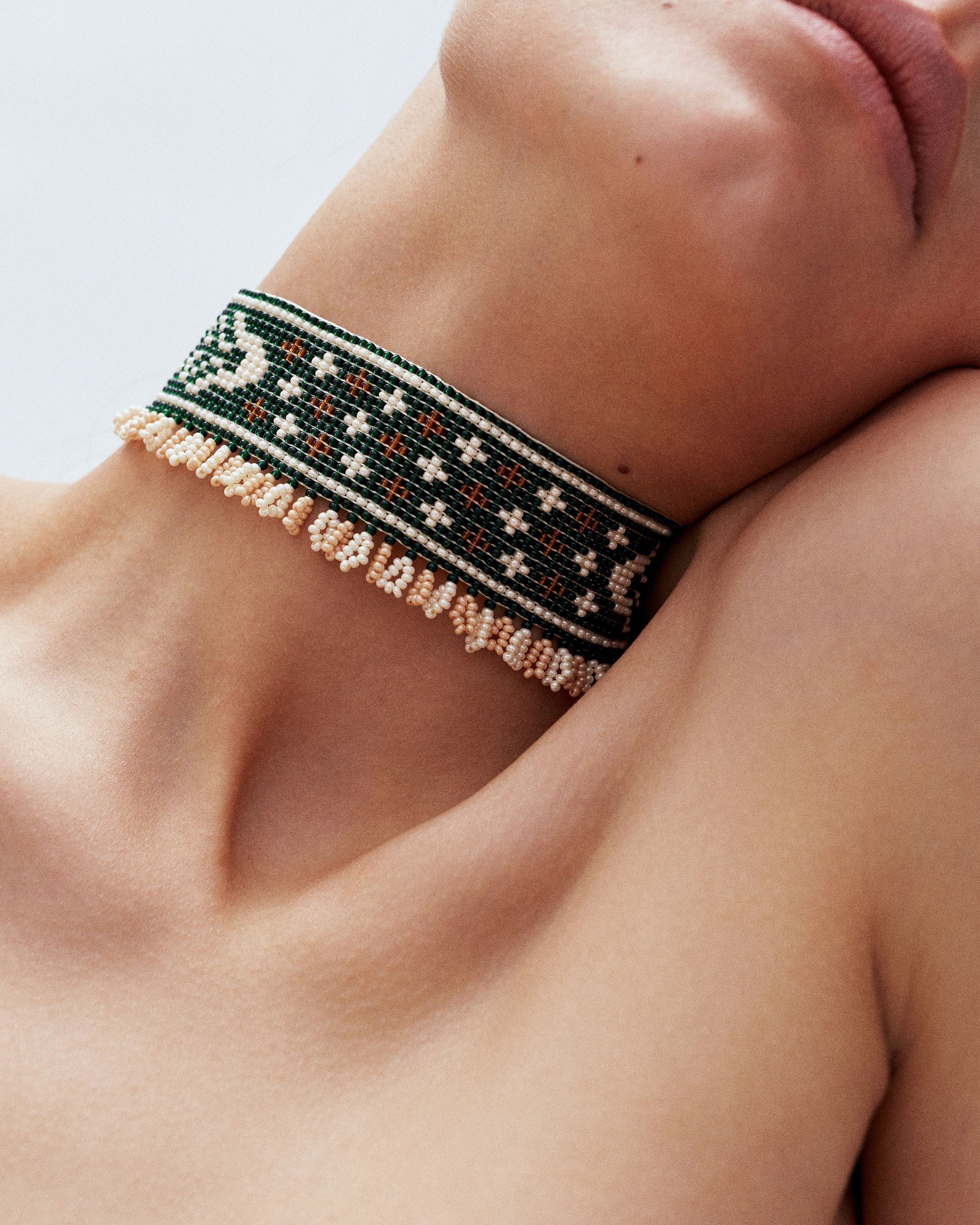 Русалка з бісеру Herdan (чокер)