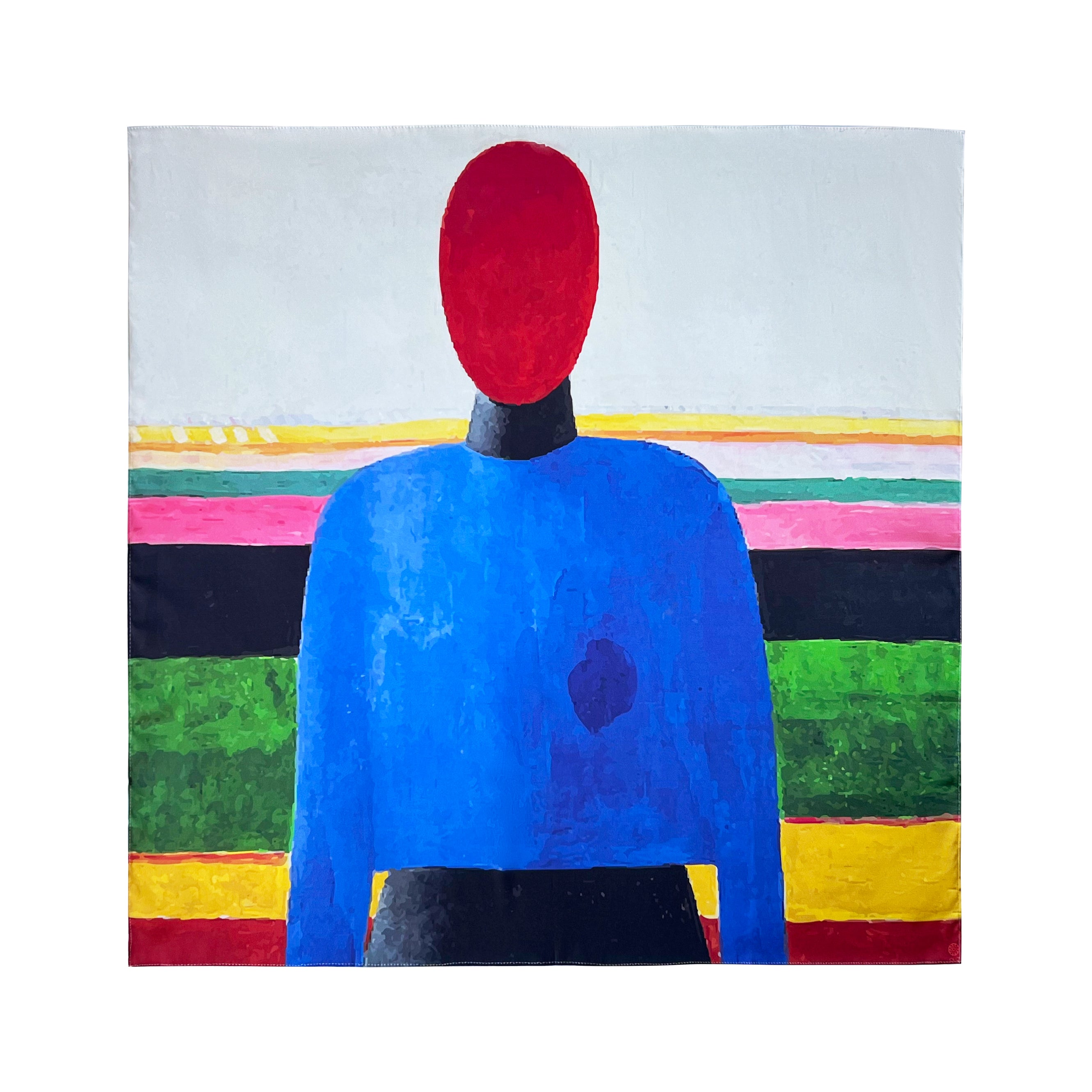 Silk scarf "Woman's Torso"