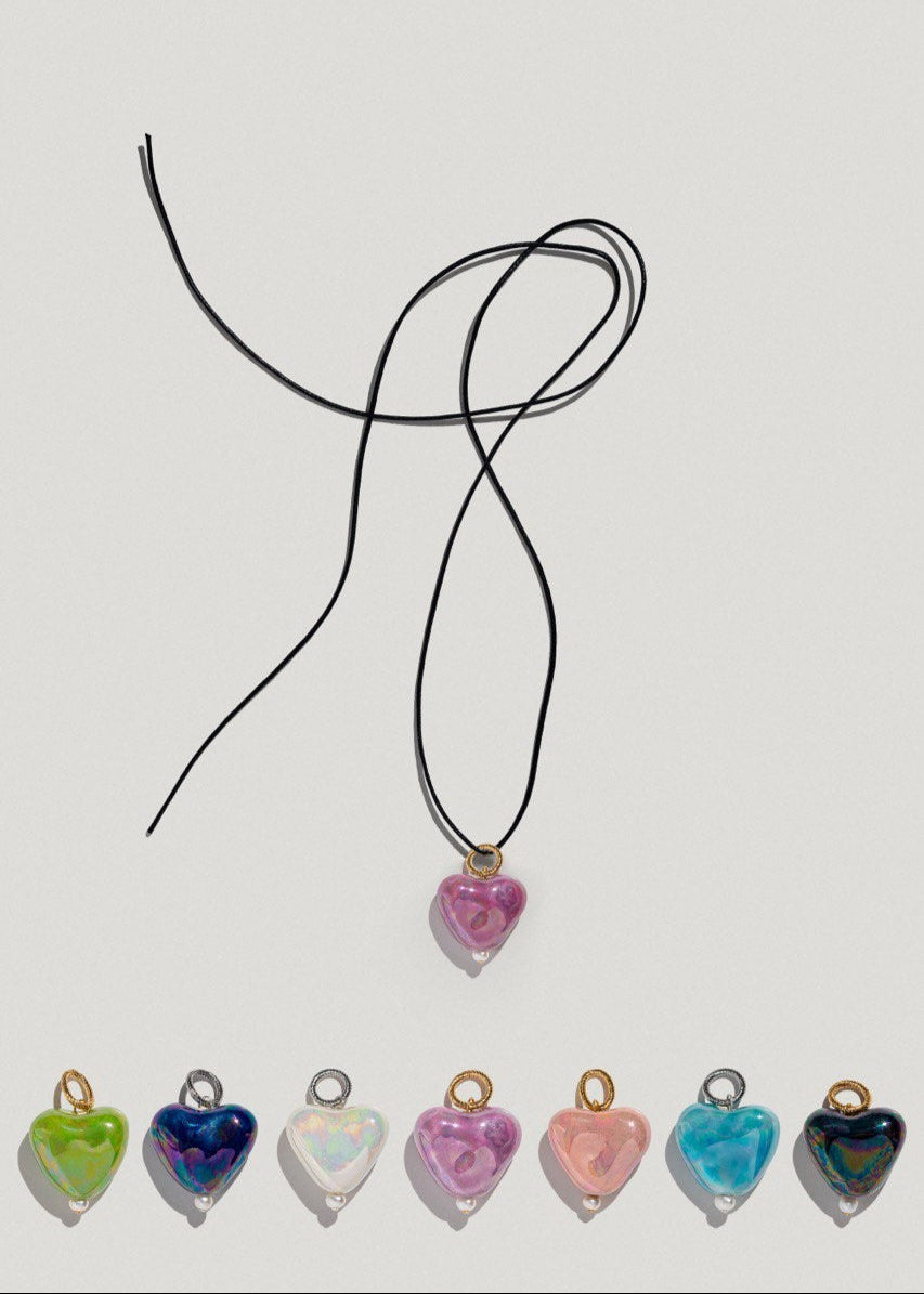 Pendant heart "SKARB" big