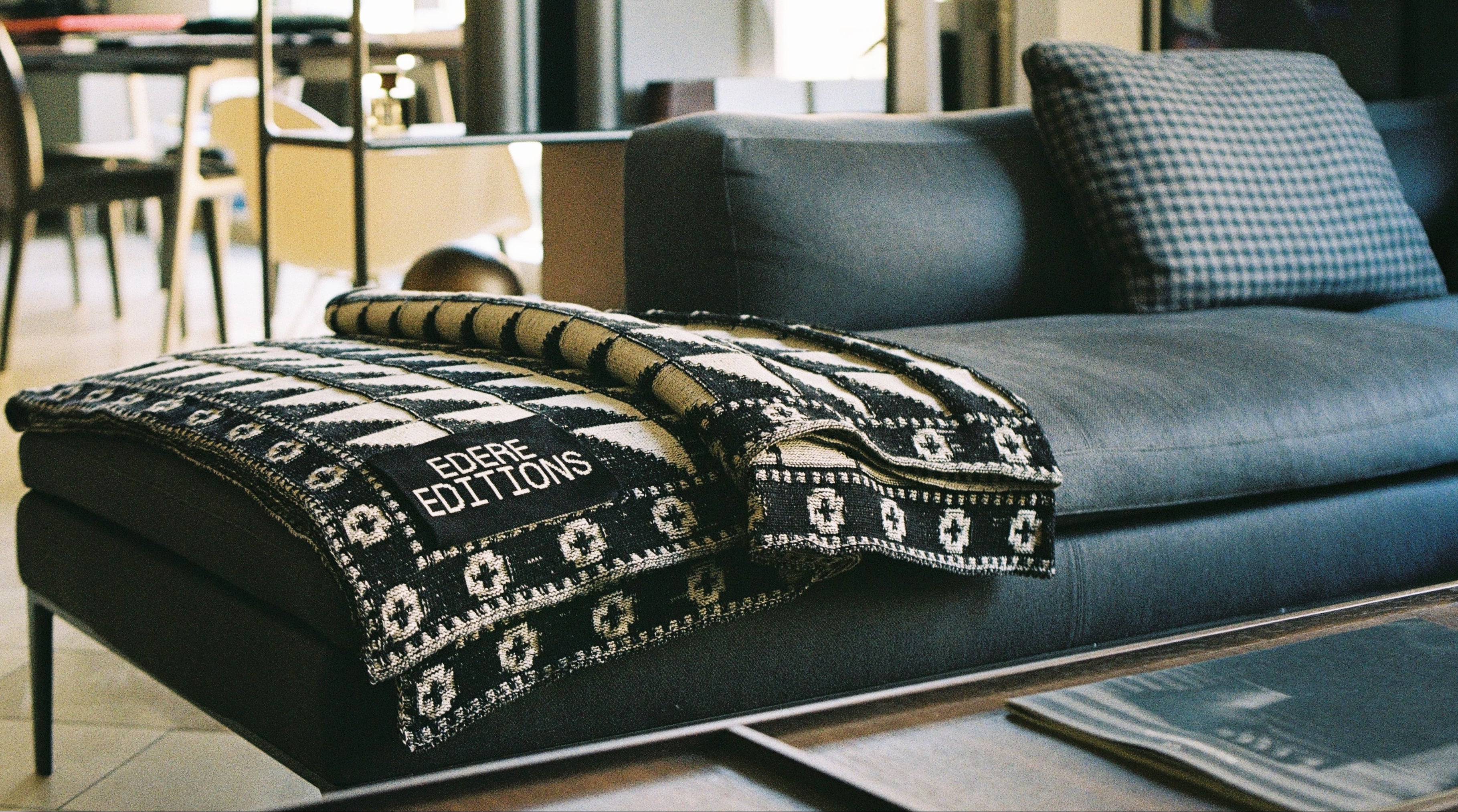 Khayal Bedspread (Clay Graphite / Sand Slate)