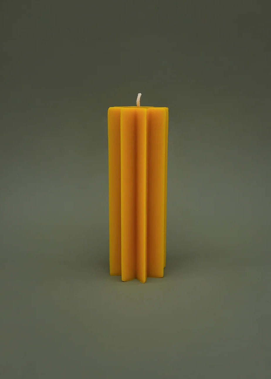 Candle "Star octagonal"