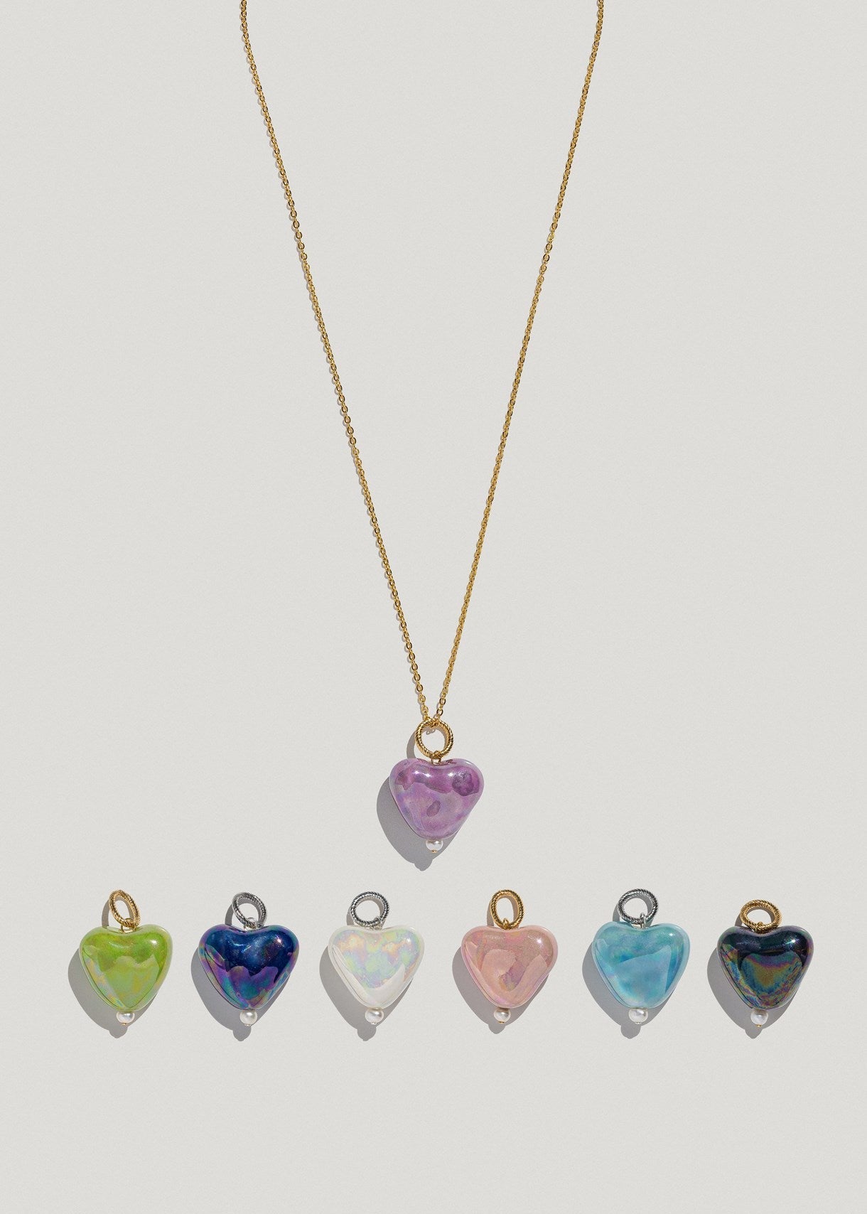 Pendant heart "SKARB" big