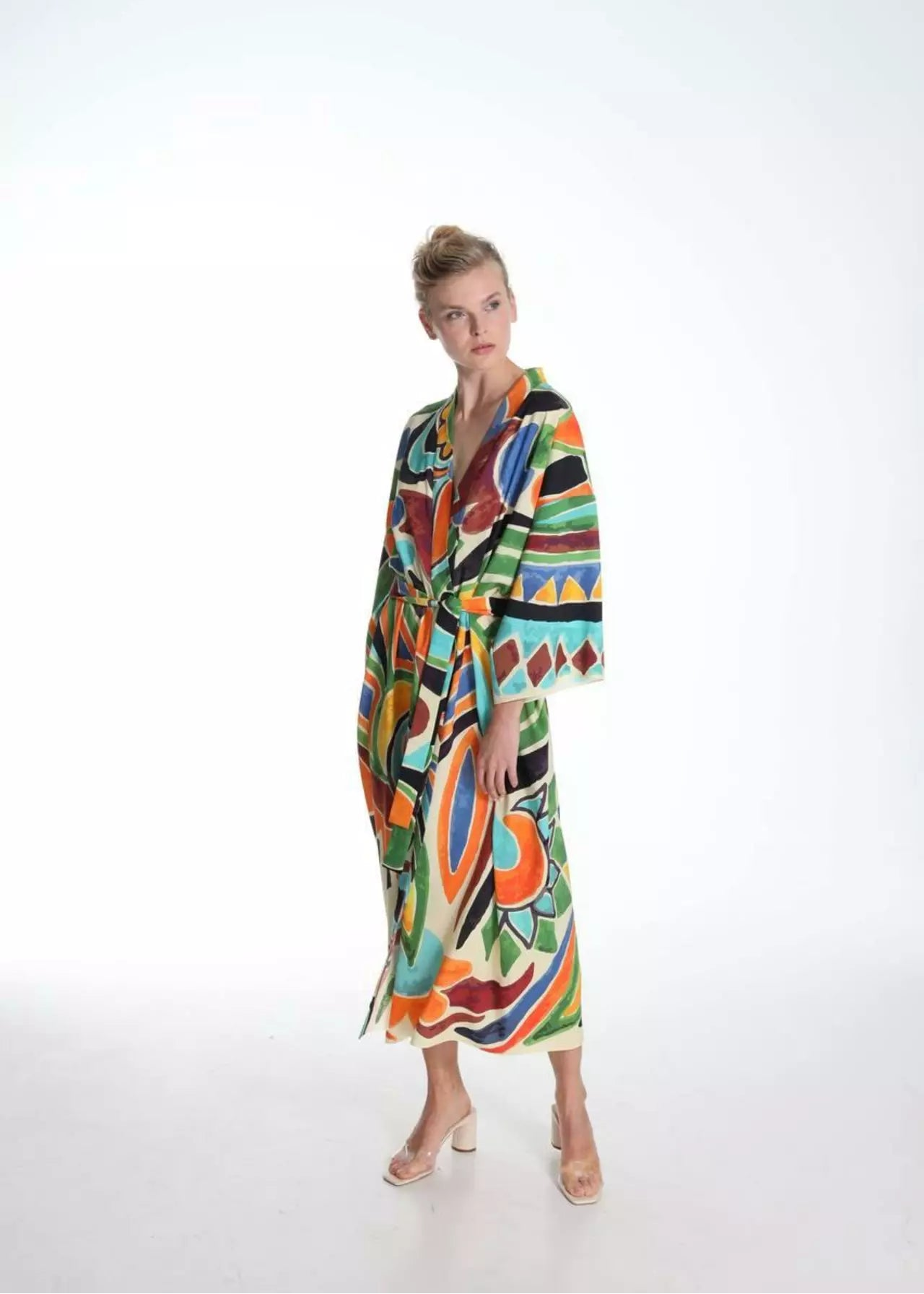 Шовкове кімоно "Королівський каприз"