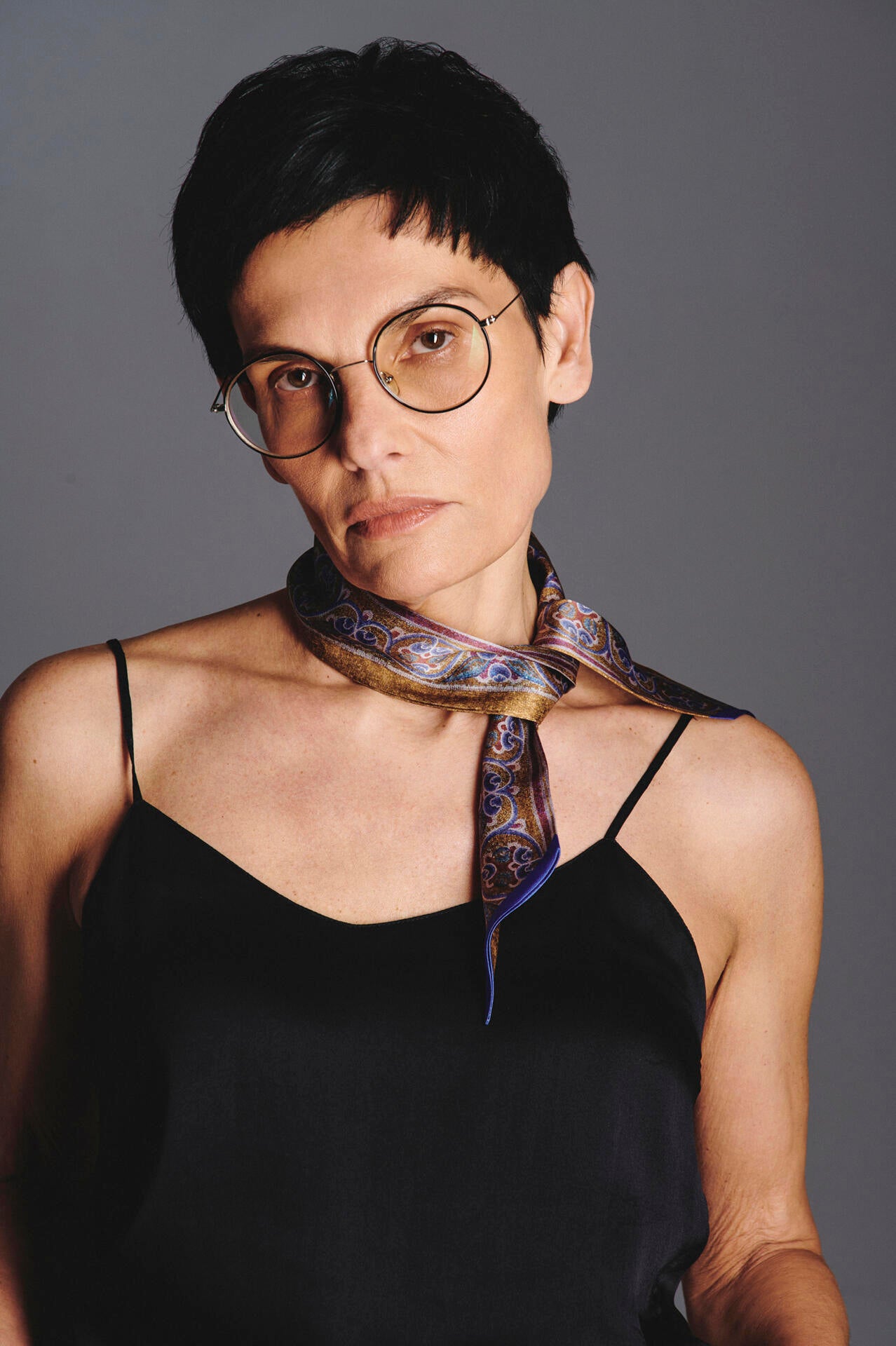 Silk twilly "Ensemble"