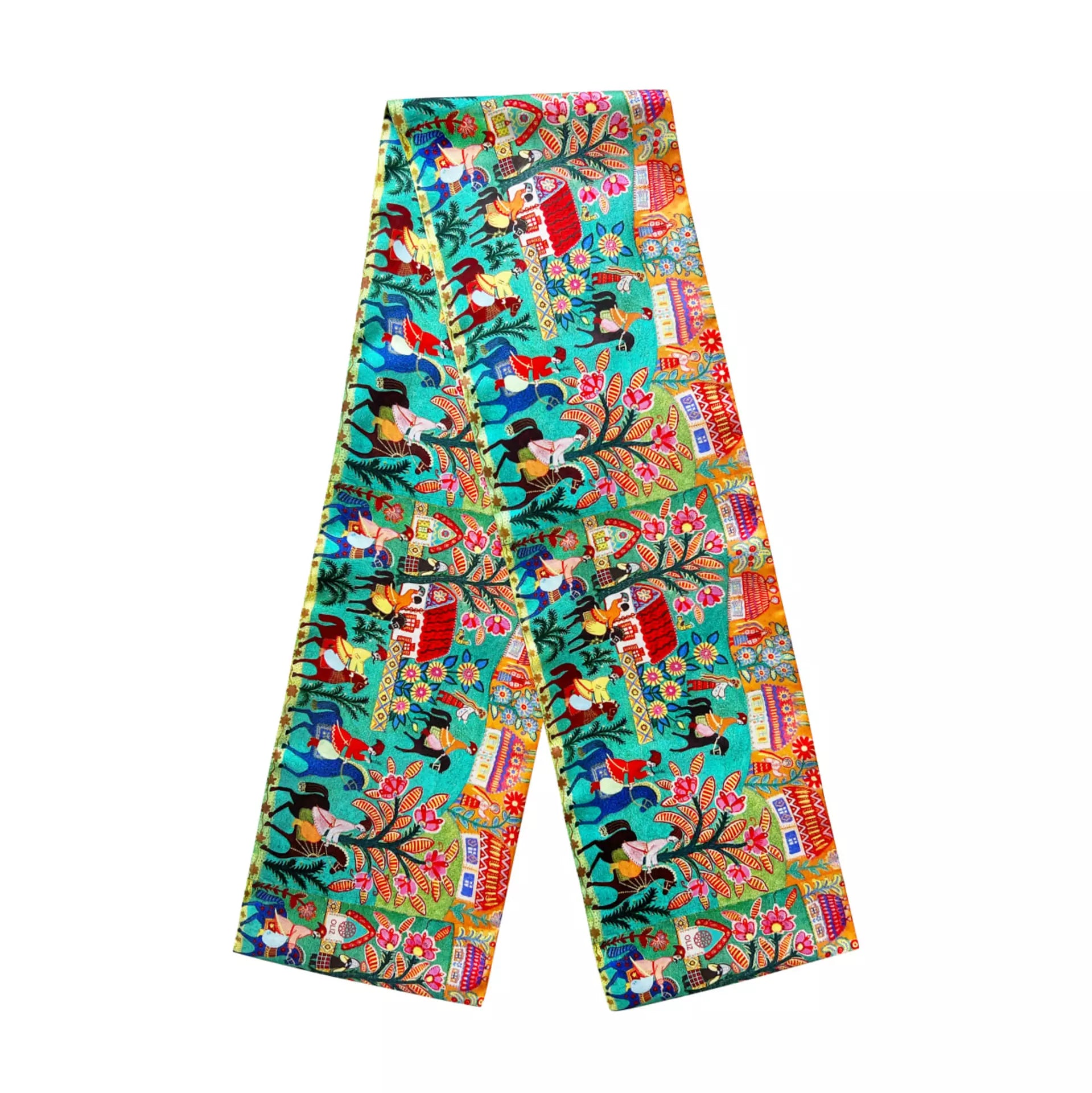 Херсонський музей: шовкова саржа "Вставали козаченьки до світанку"