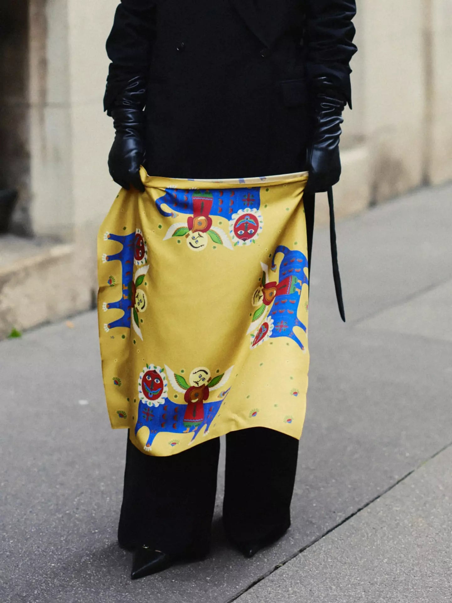 Шовковий шарф "Ангел"