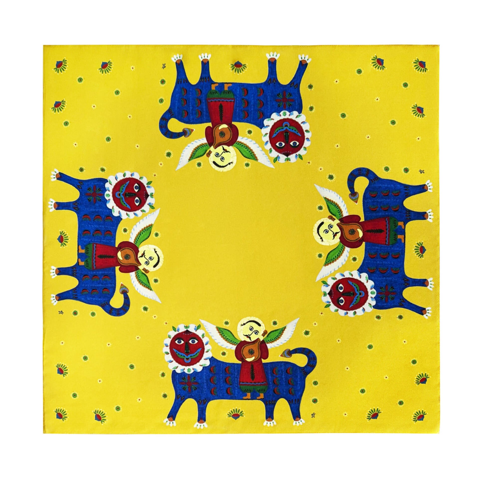 Шовковий шарф "Ангел"