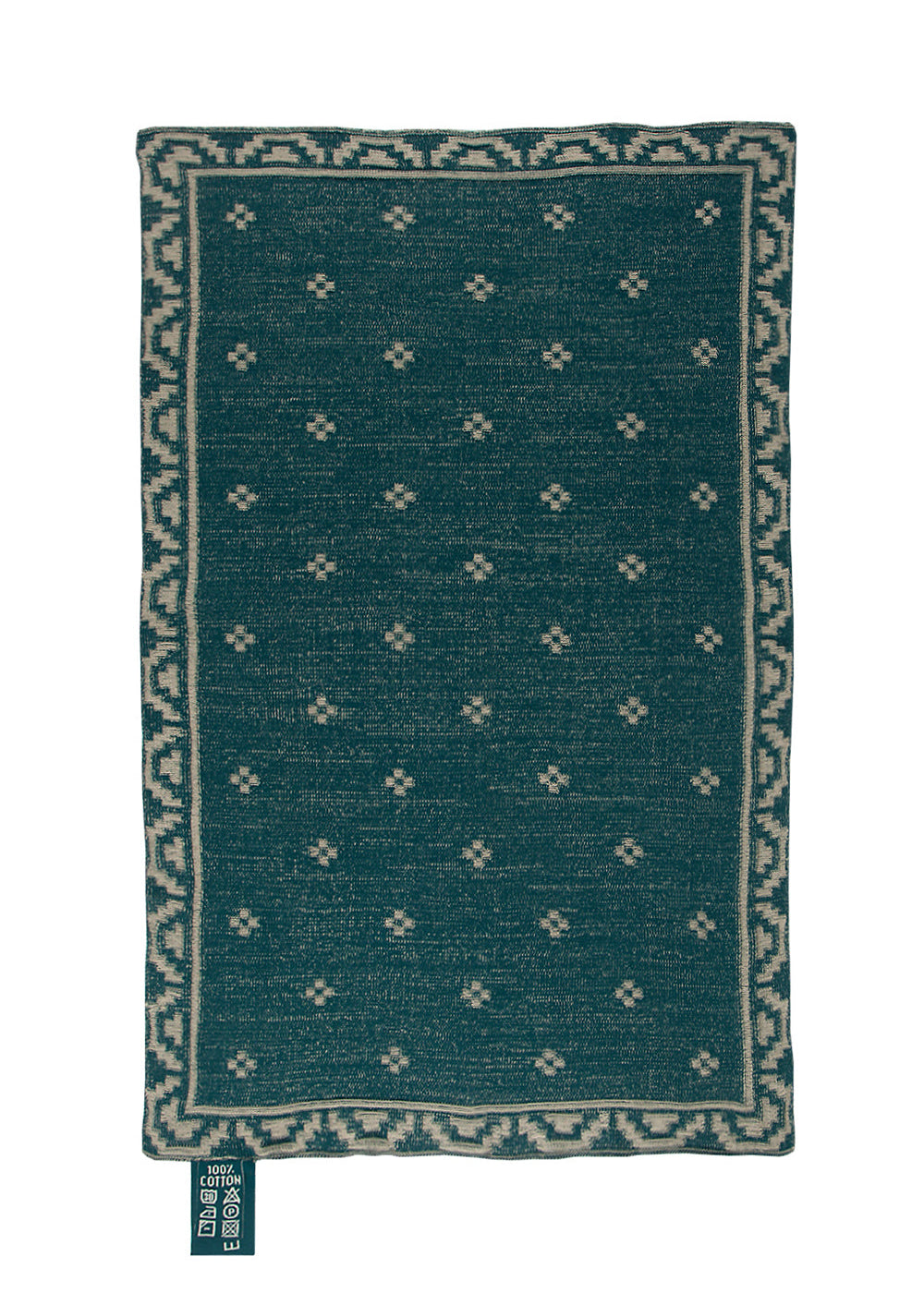 Shepherd`s Purse Blanket (Deep Spruce / Chalk Stone)