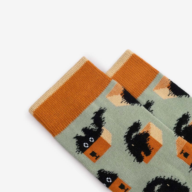 Cats in Boxes Socks