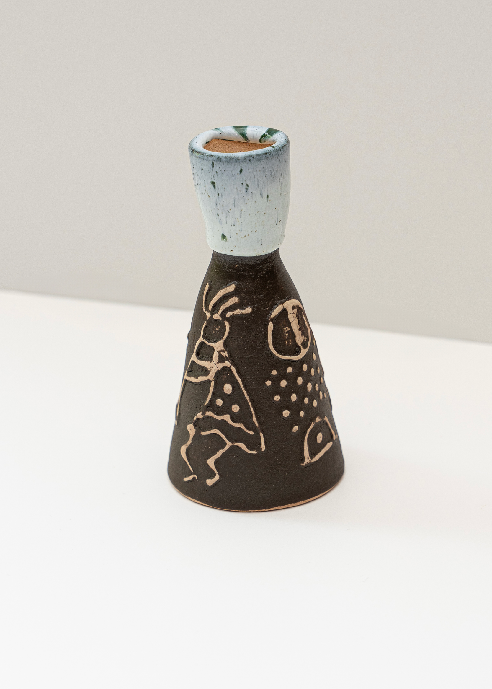 Ceramic Single Candleholder