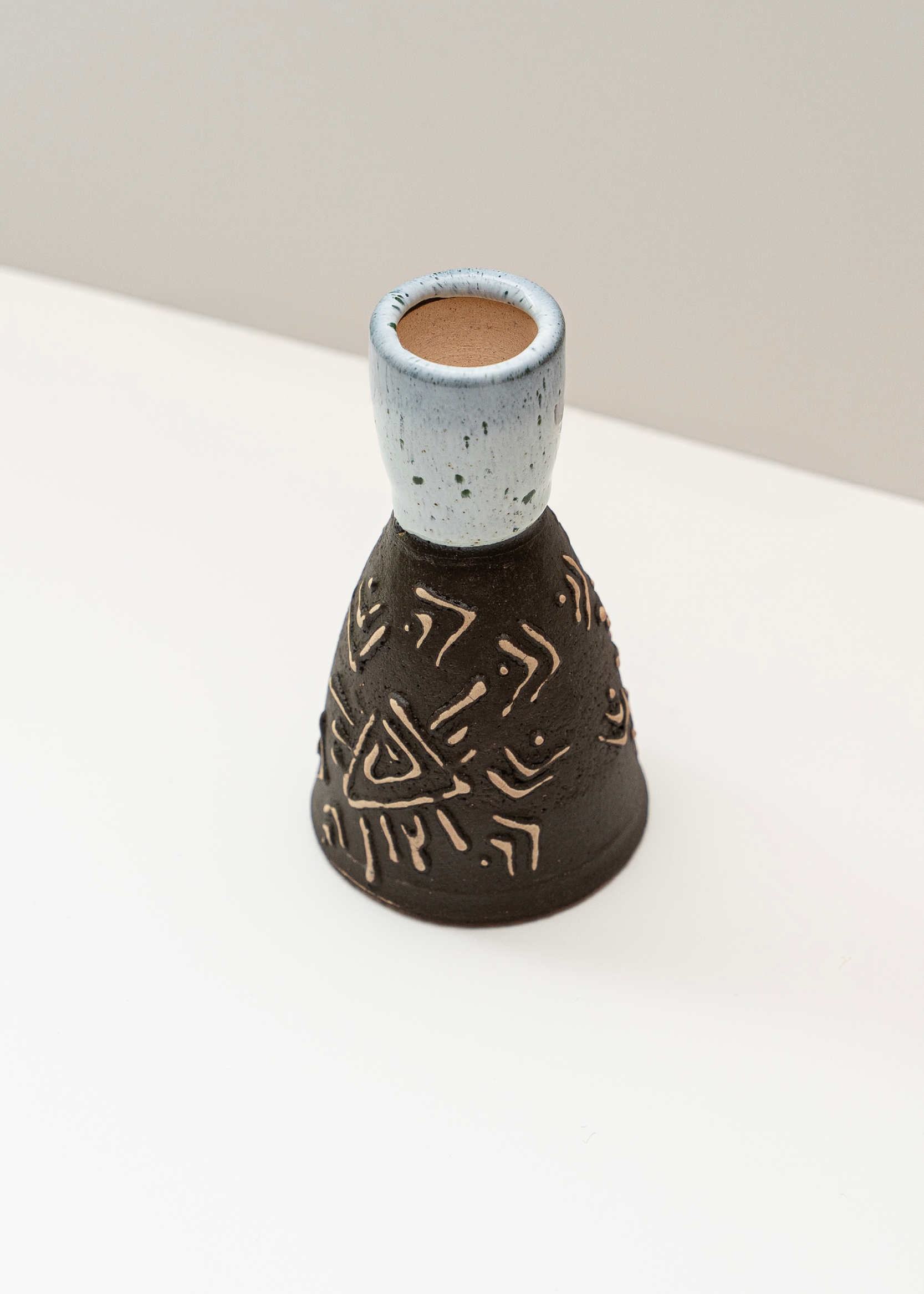 Ceramic Single Candleholder