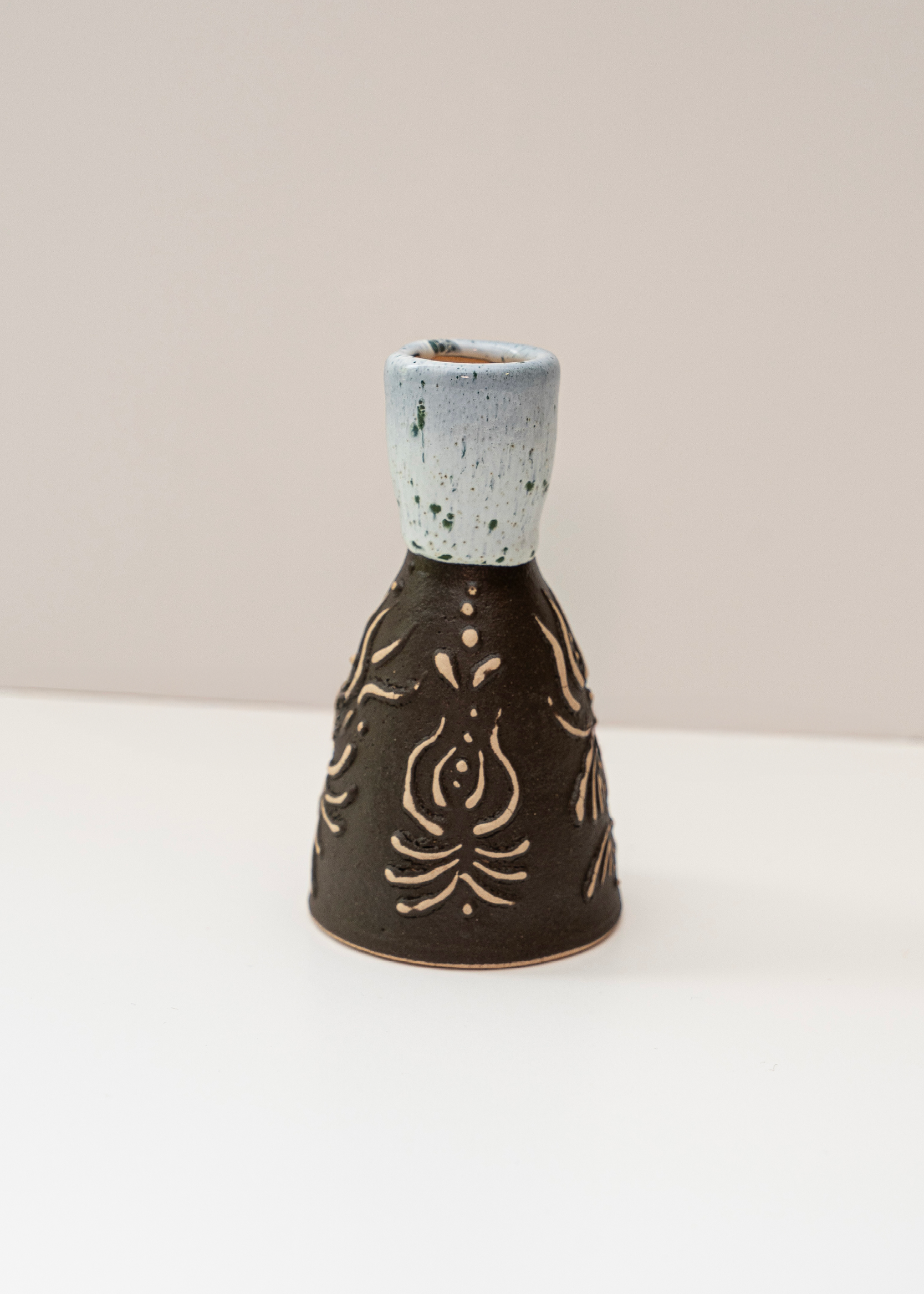 Ceramic Single Candleholder