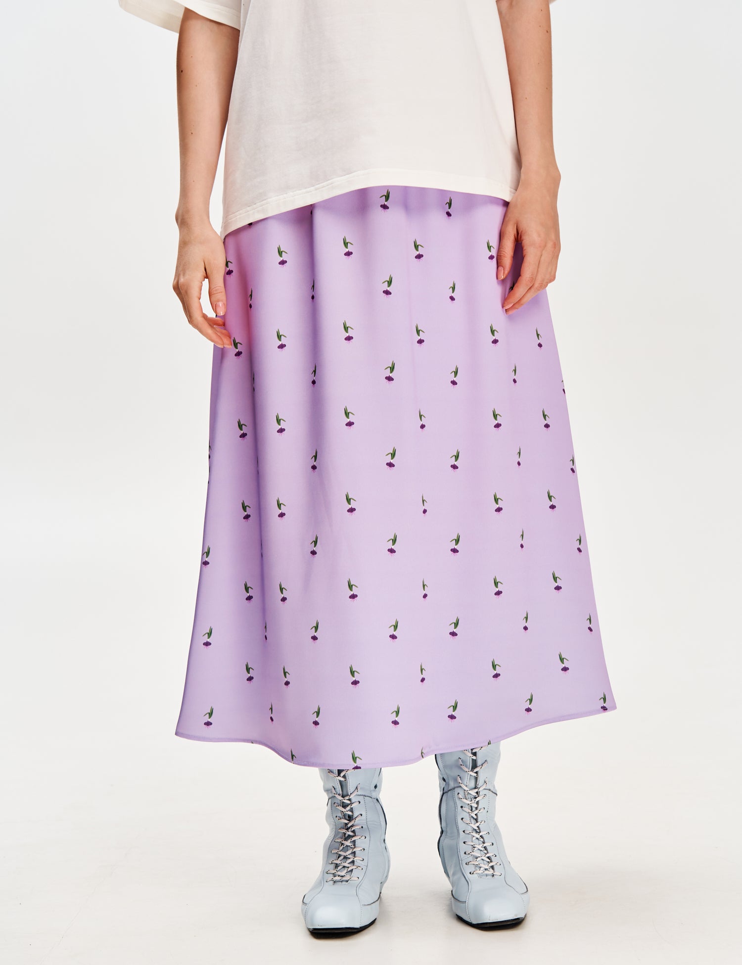 Crimean Onion Printed Skirt