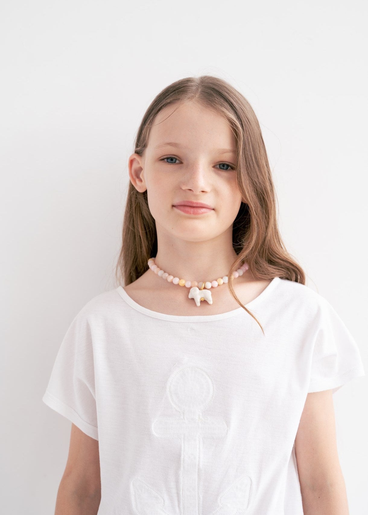 Necklace "Zabava" with lamb