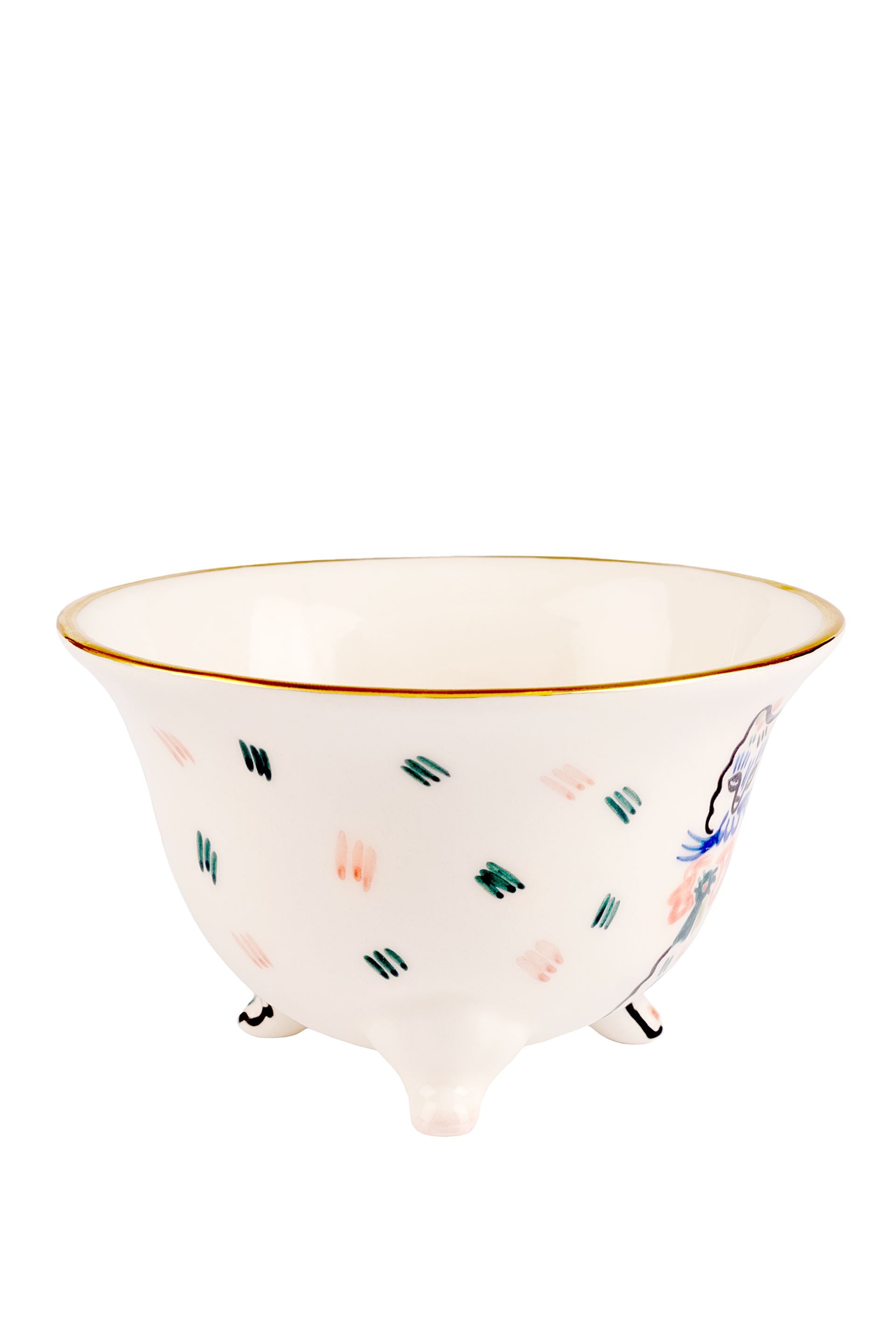 Ceramic cup with a kitten