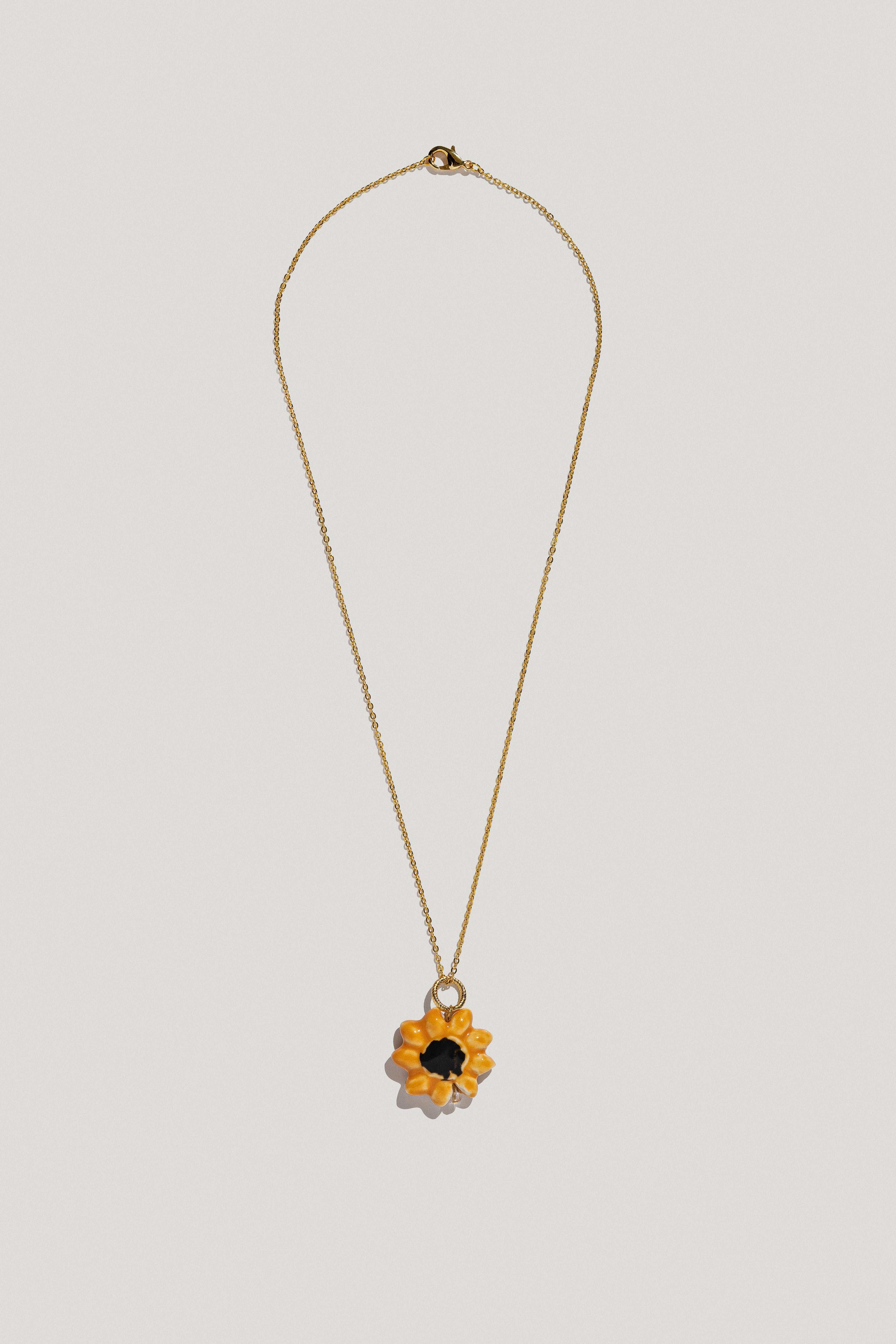 Pendant "Polysk" sunflower