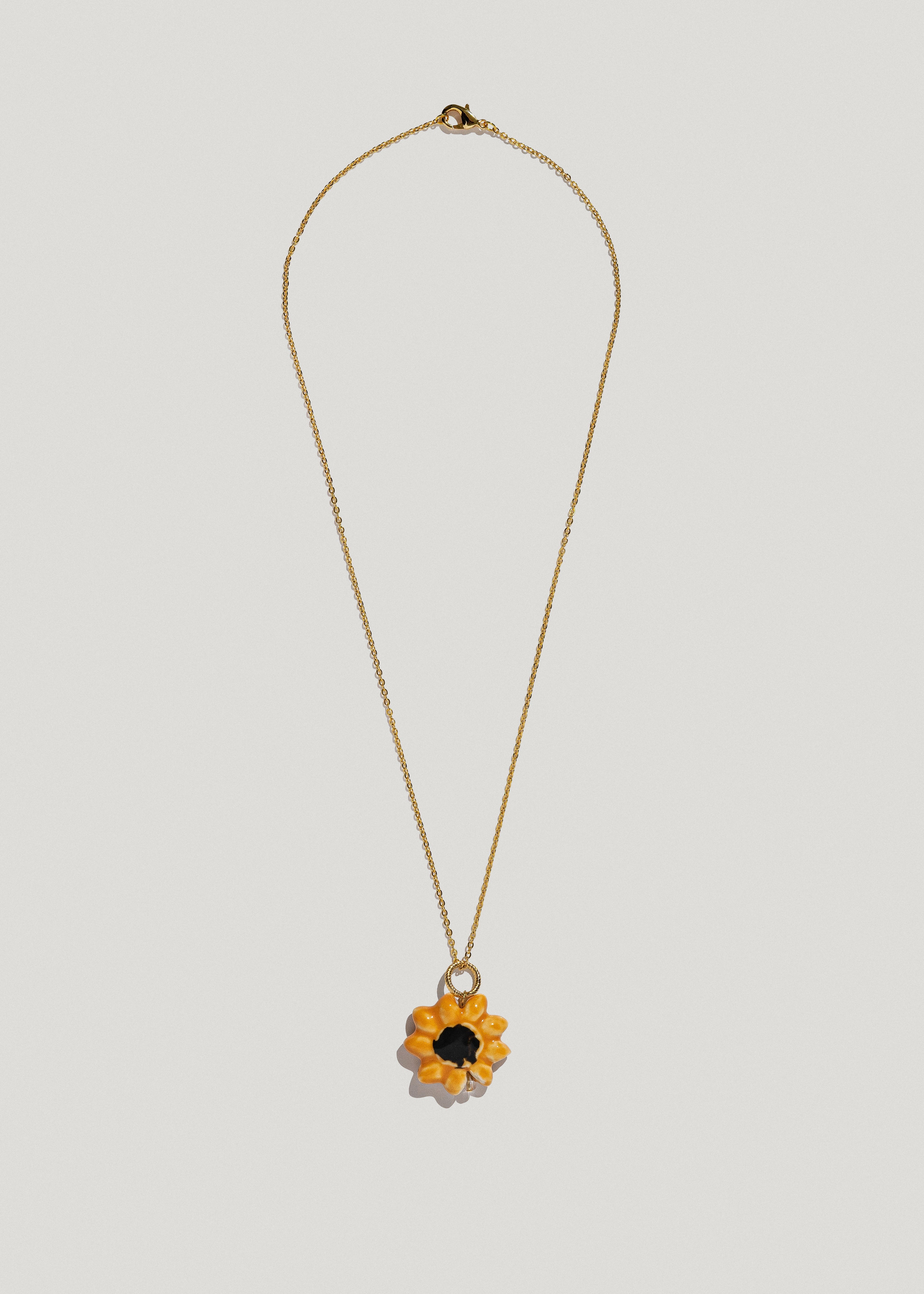 Pendant "Polysk" sunflower