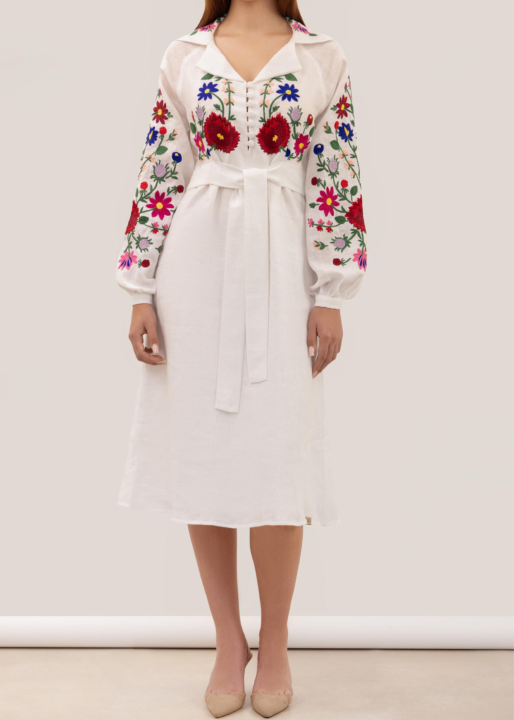 Dress “Nagidka” color ornament