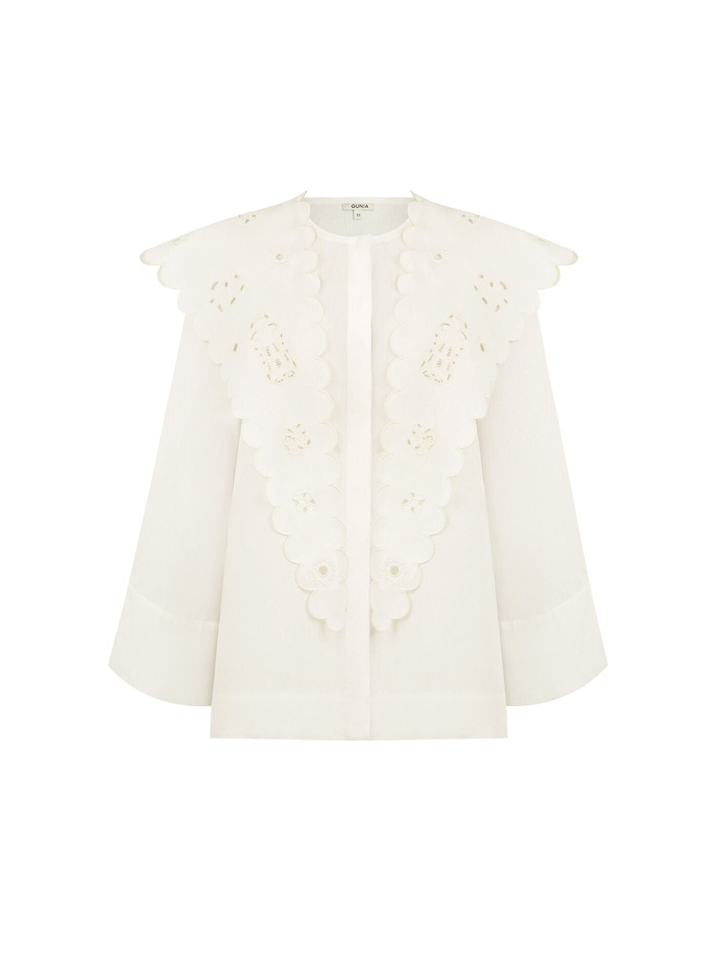 SEVERYNA Shirt with Embroidered Collar