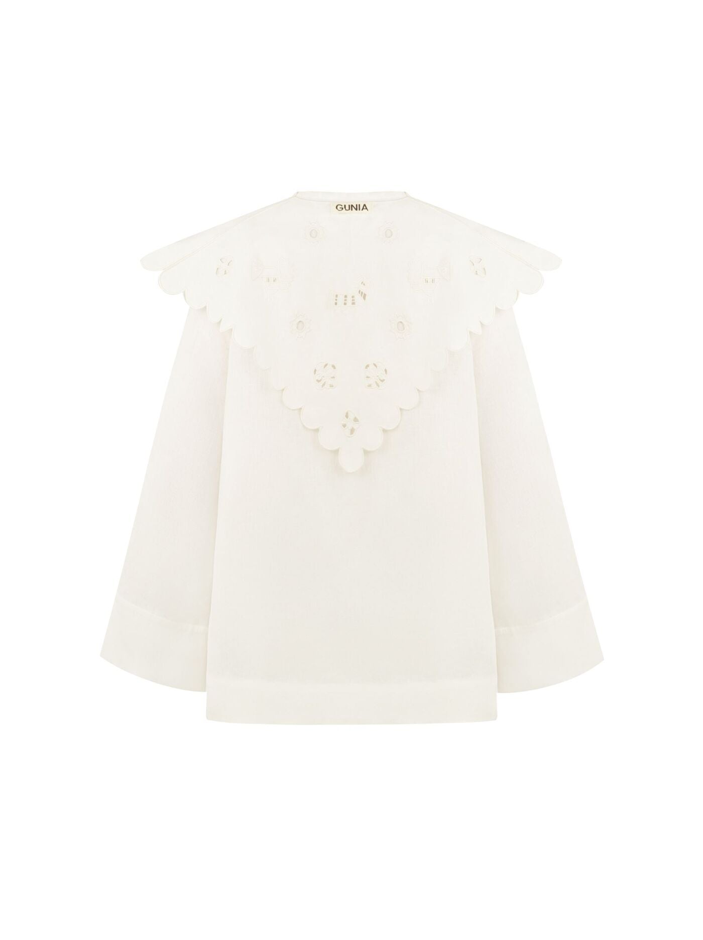 SEVERYNA Shirt with Embroidered Collar