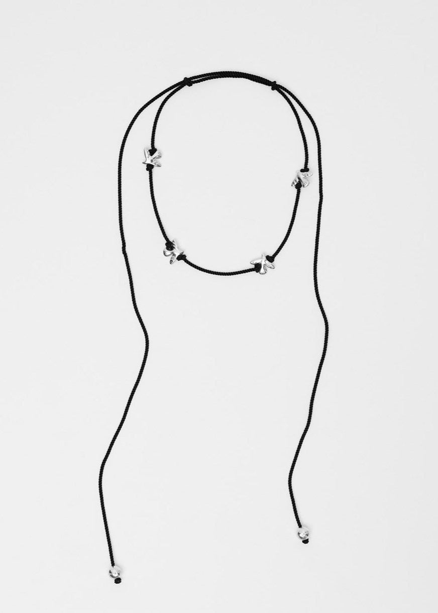 Necklace "Era" with silver doves