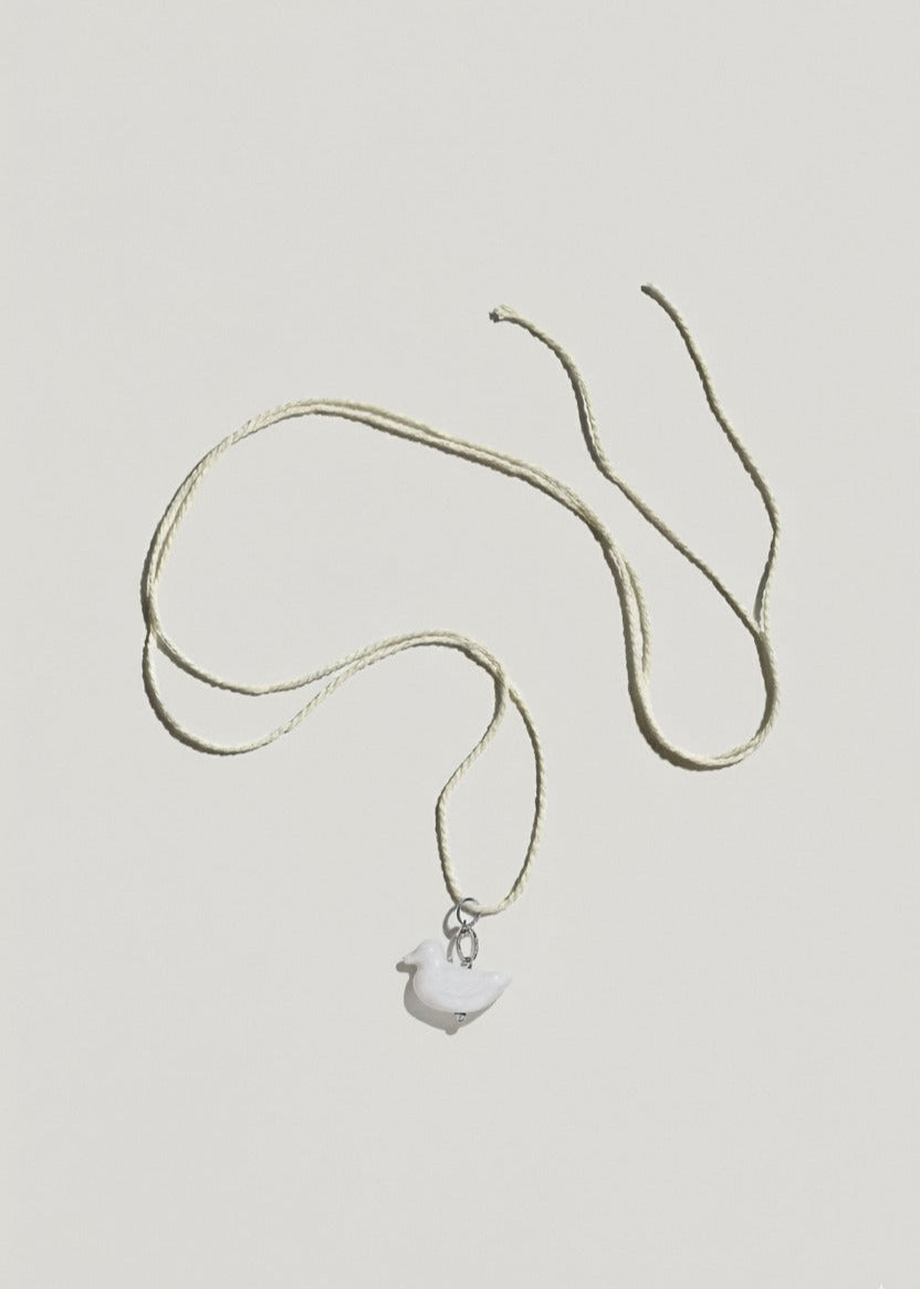 Pendant "Liuli" Duck on a cord