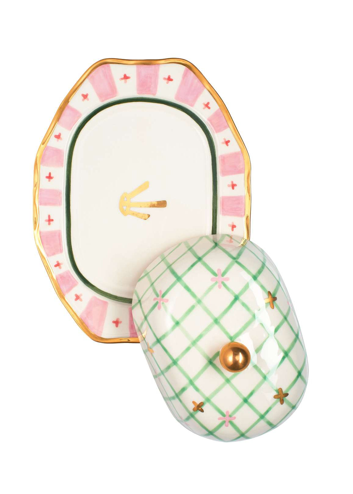 Ceramic butter dish