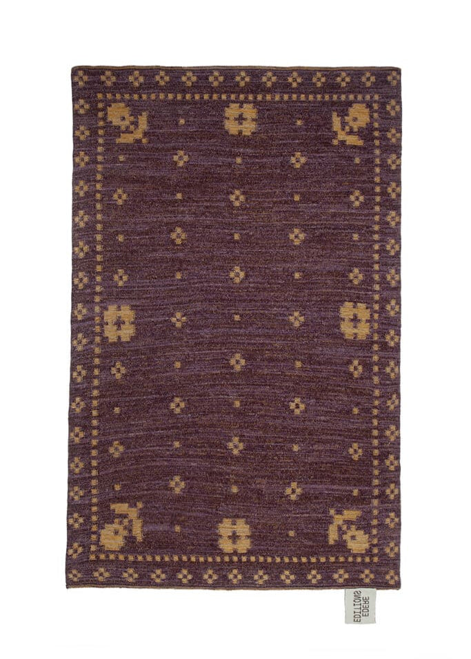 Berries Blanket (Wine Plum / Golden Ochre)