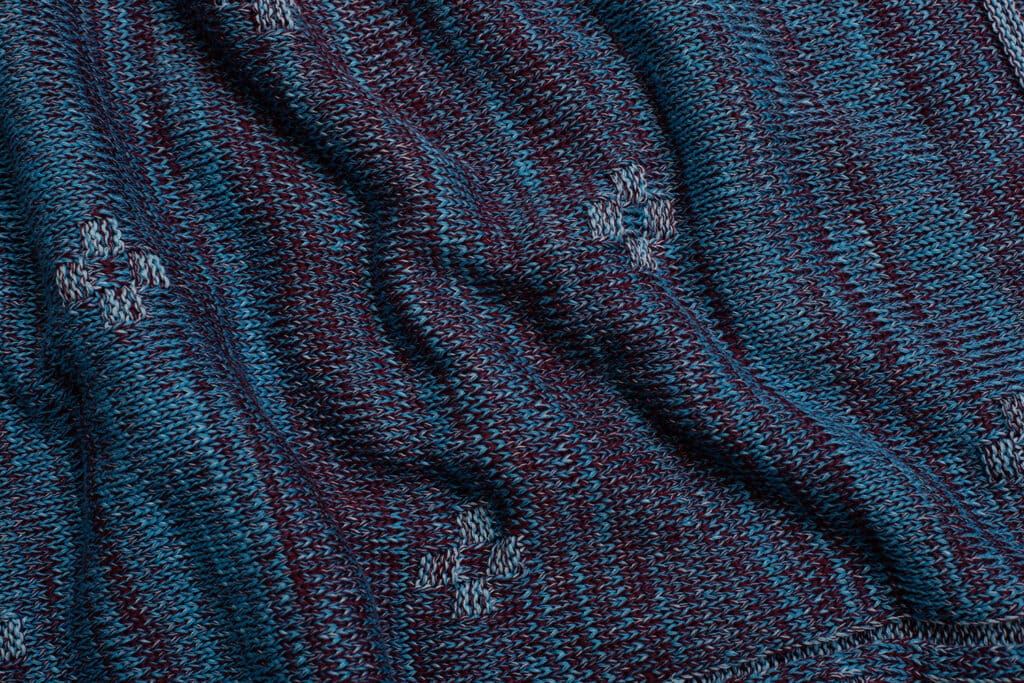 Shepherd`s Purse Blanket (Blue Slate)