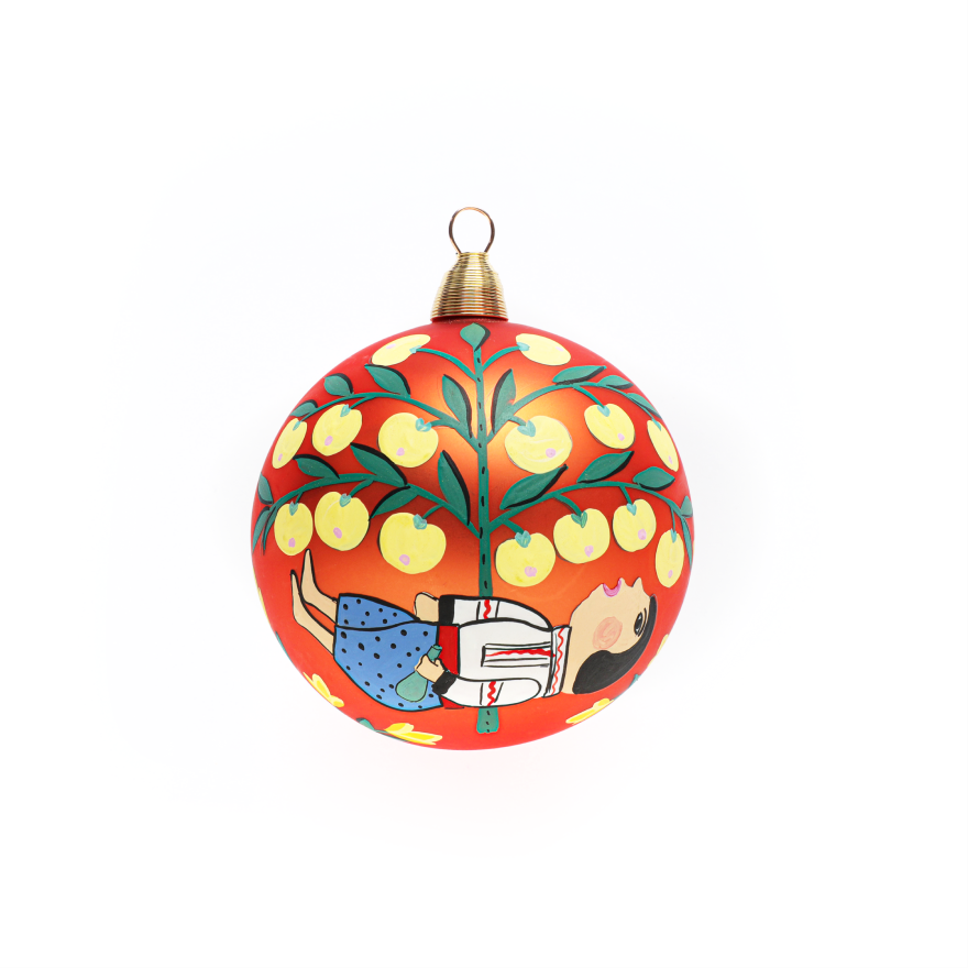 Прикраса «Лежача людина»