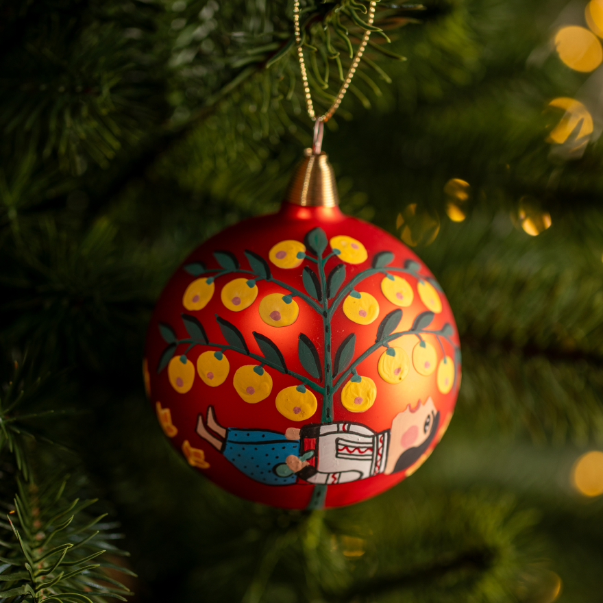 Прикраса «Лежача людина»