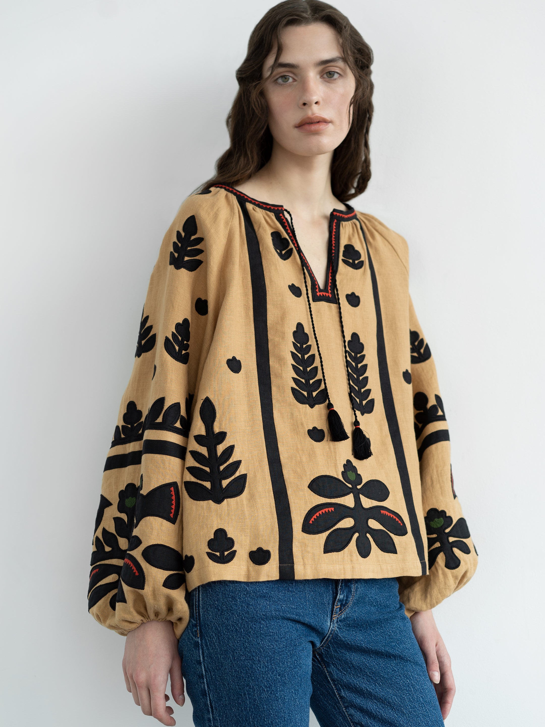 Сорочка “Корчинський” бежева