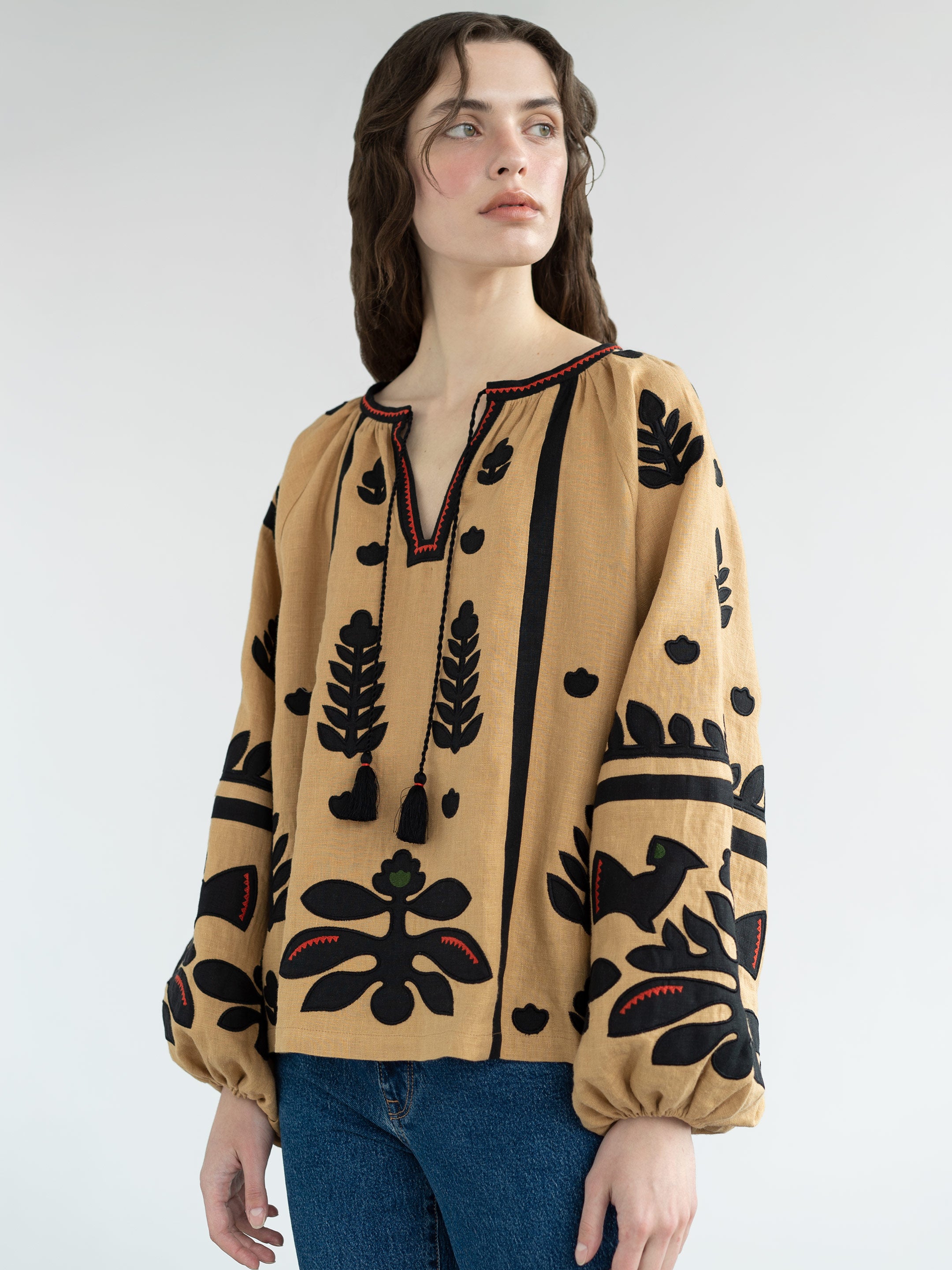 Сорочка “Корчинський” бежева