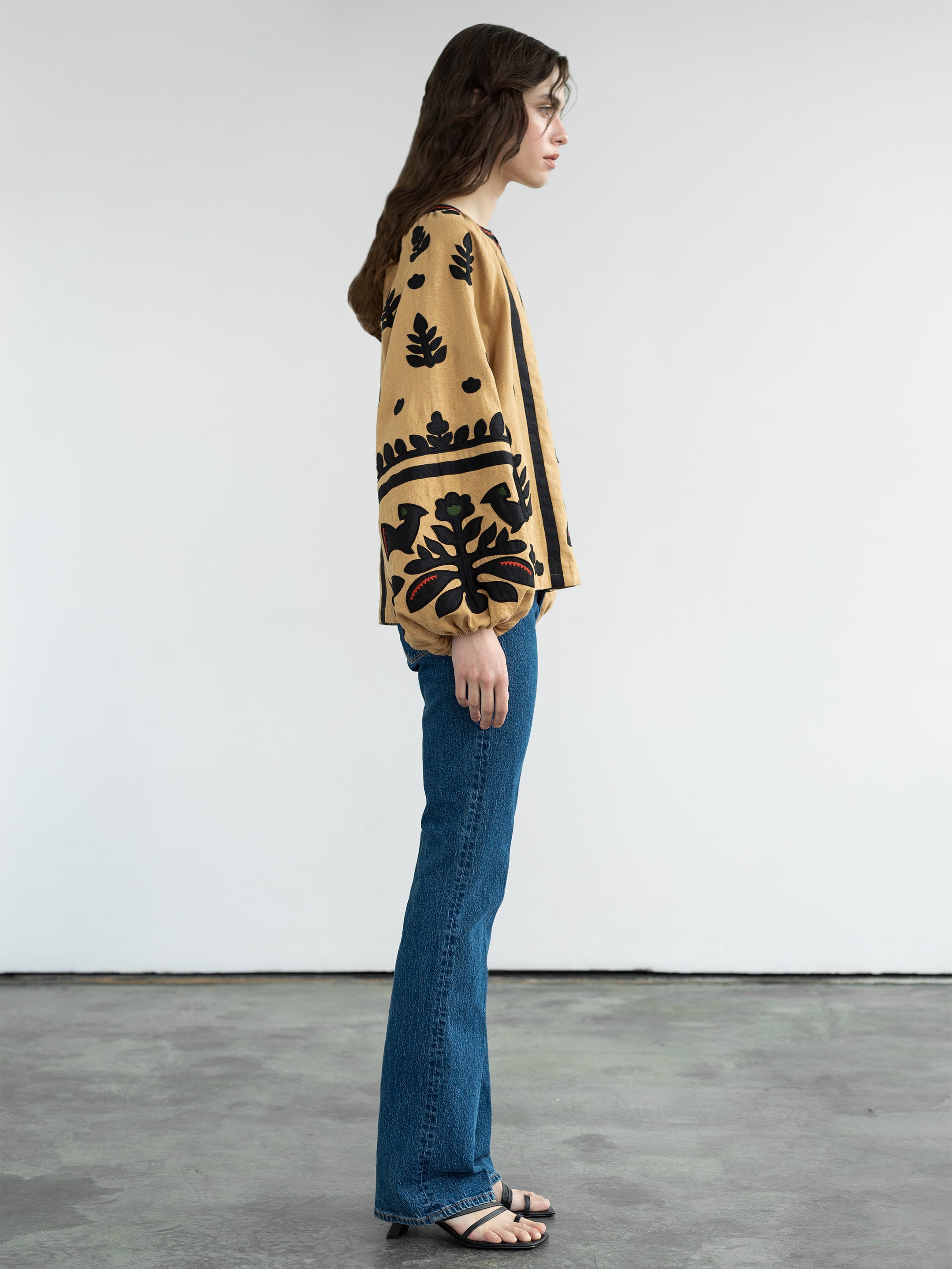 Сорочка “Корчинський” бежева