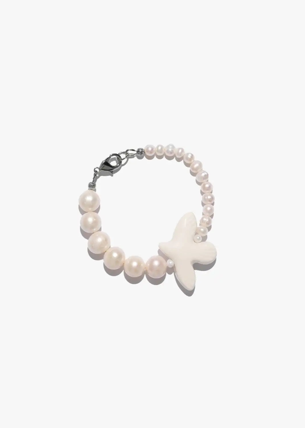 Wristband "Myrni" with two kinds of pearls