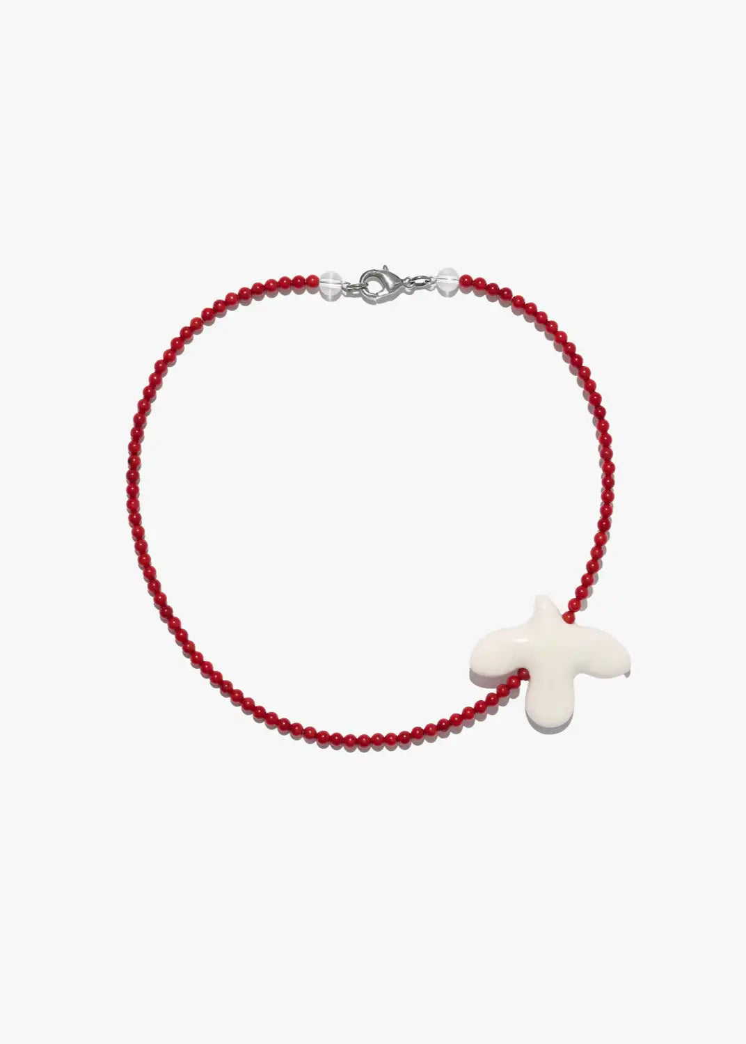 Necklace "Myrni" with small corals