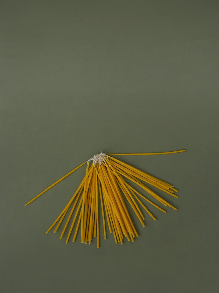 Makana Straw Beeswax Candle