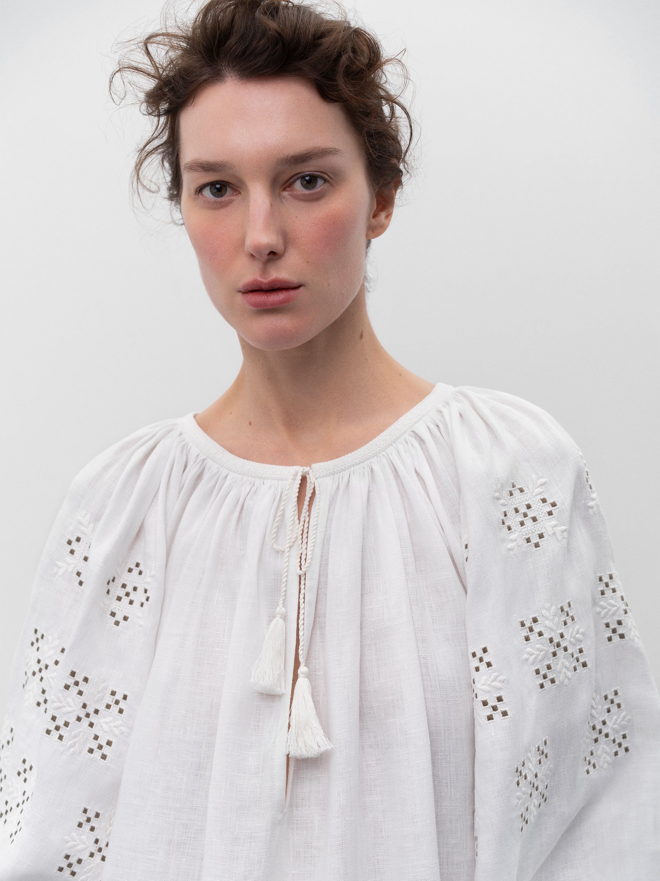 Long embroidered shirt Skoropadska