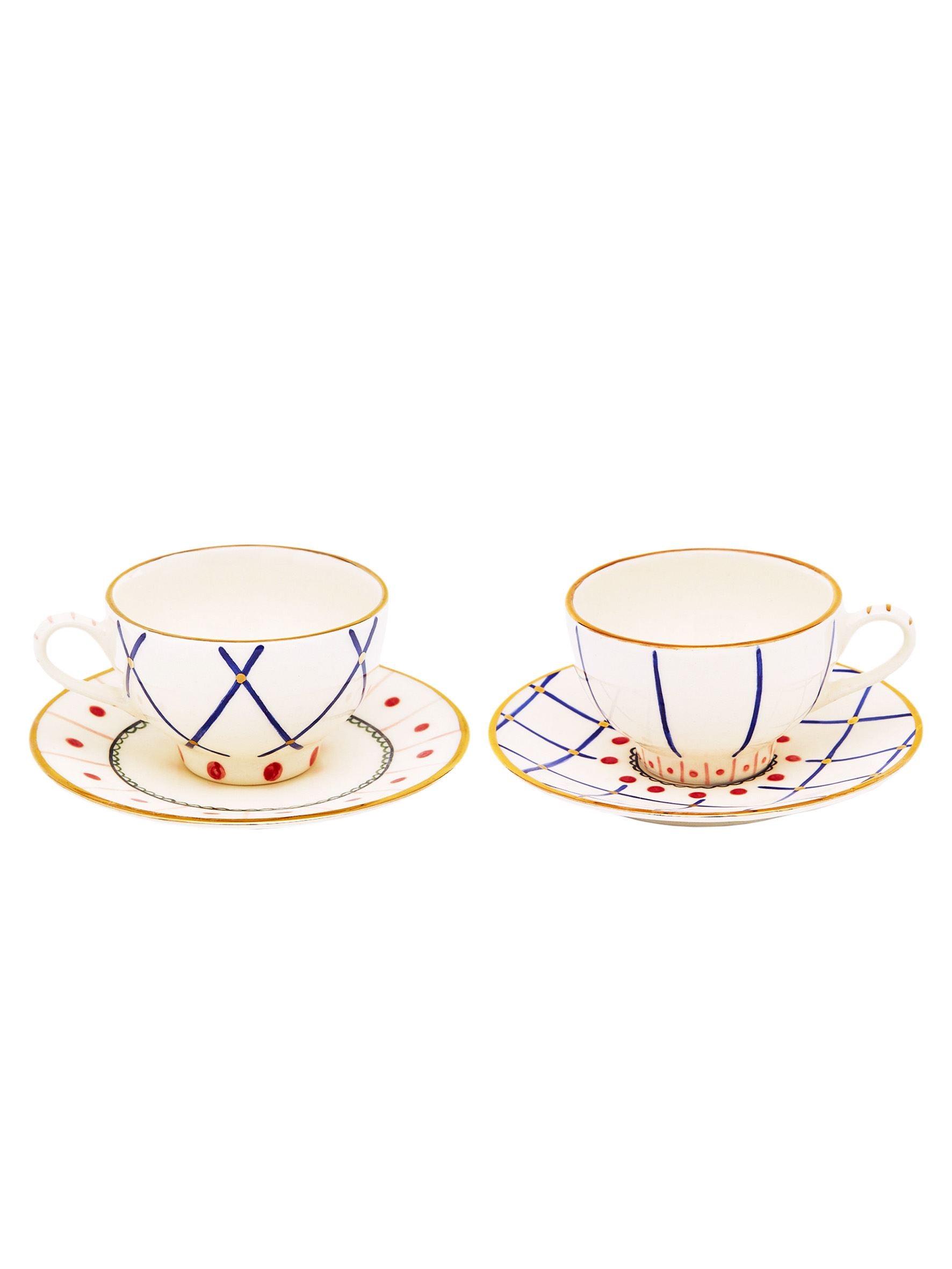 Set of two tea cups