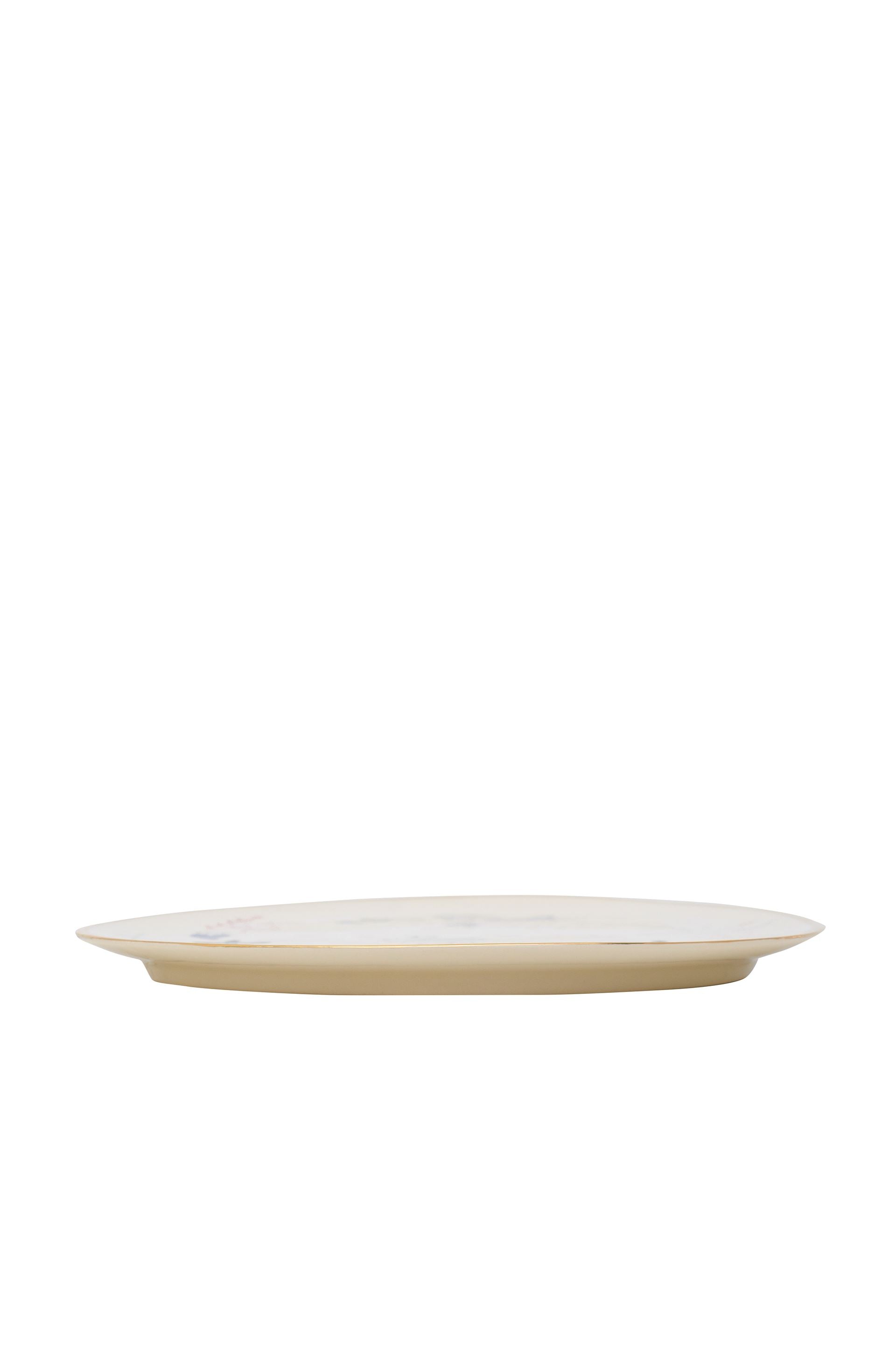 Oval Plate Naïve Pond
