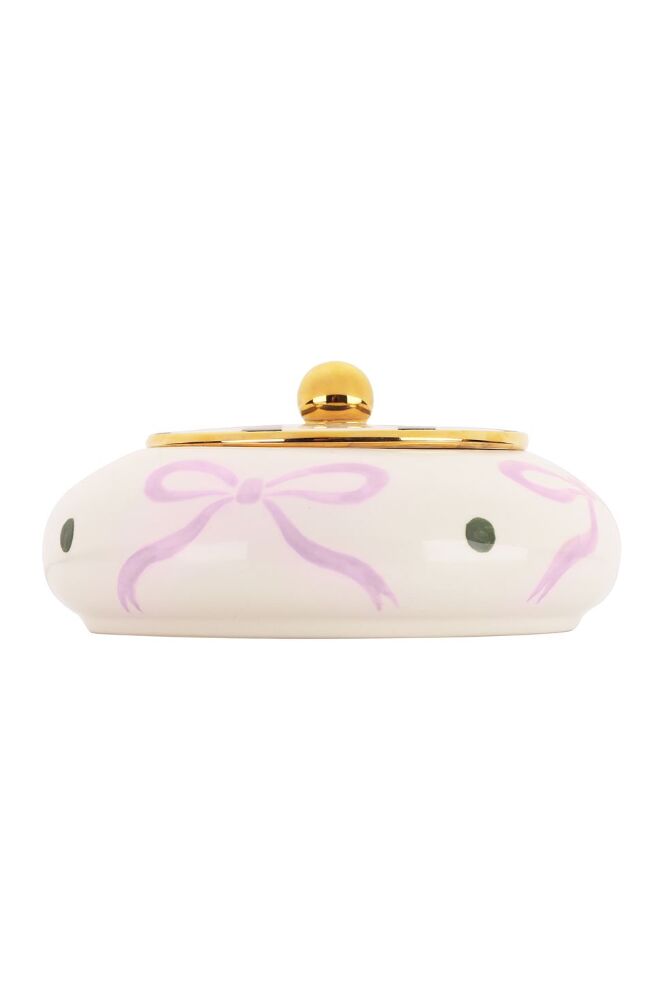 Sugar bowl with bow
