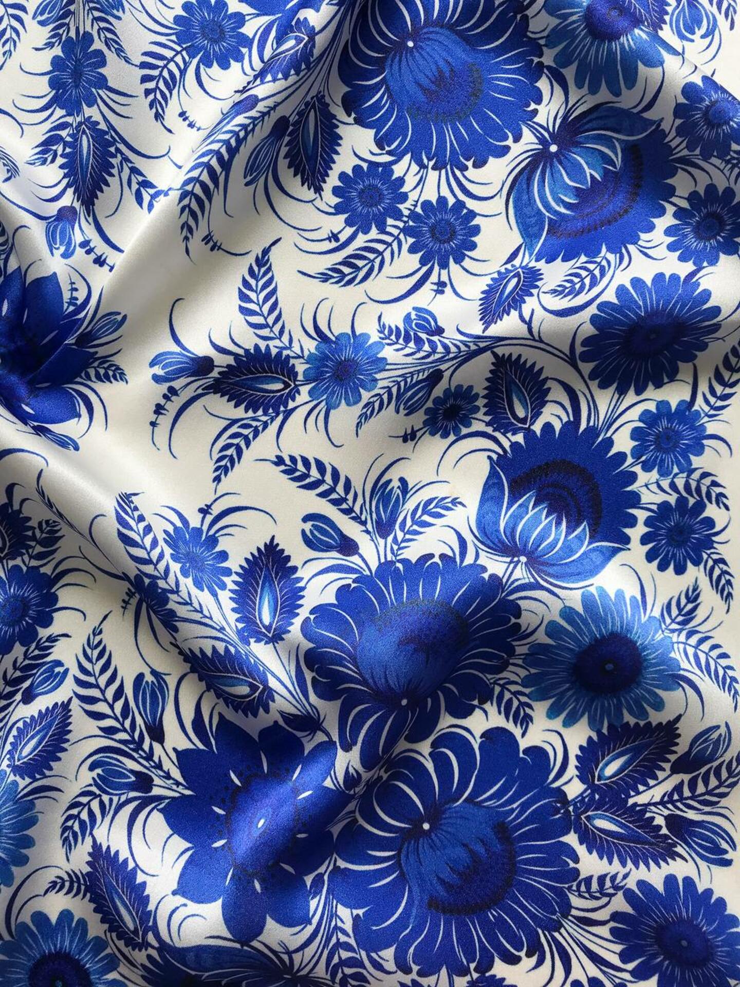 Scarf "Clear sky"