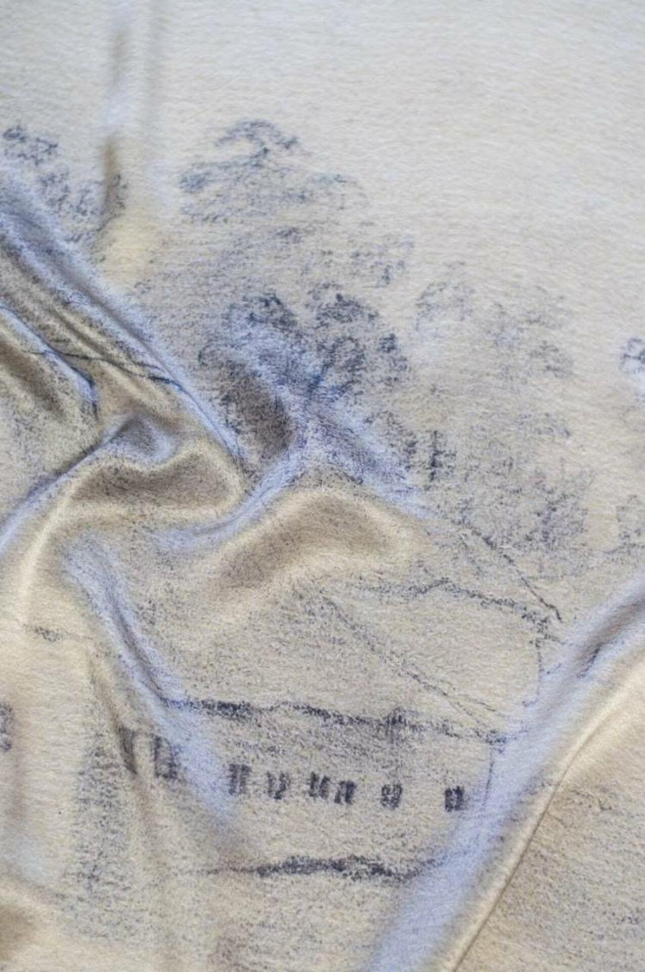 Silk handkerchief "In Ukraine, 1845"