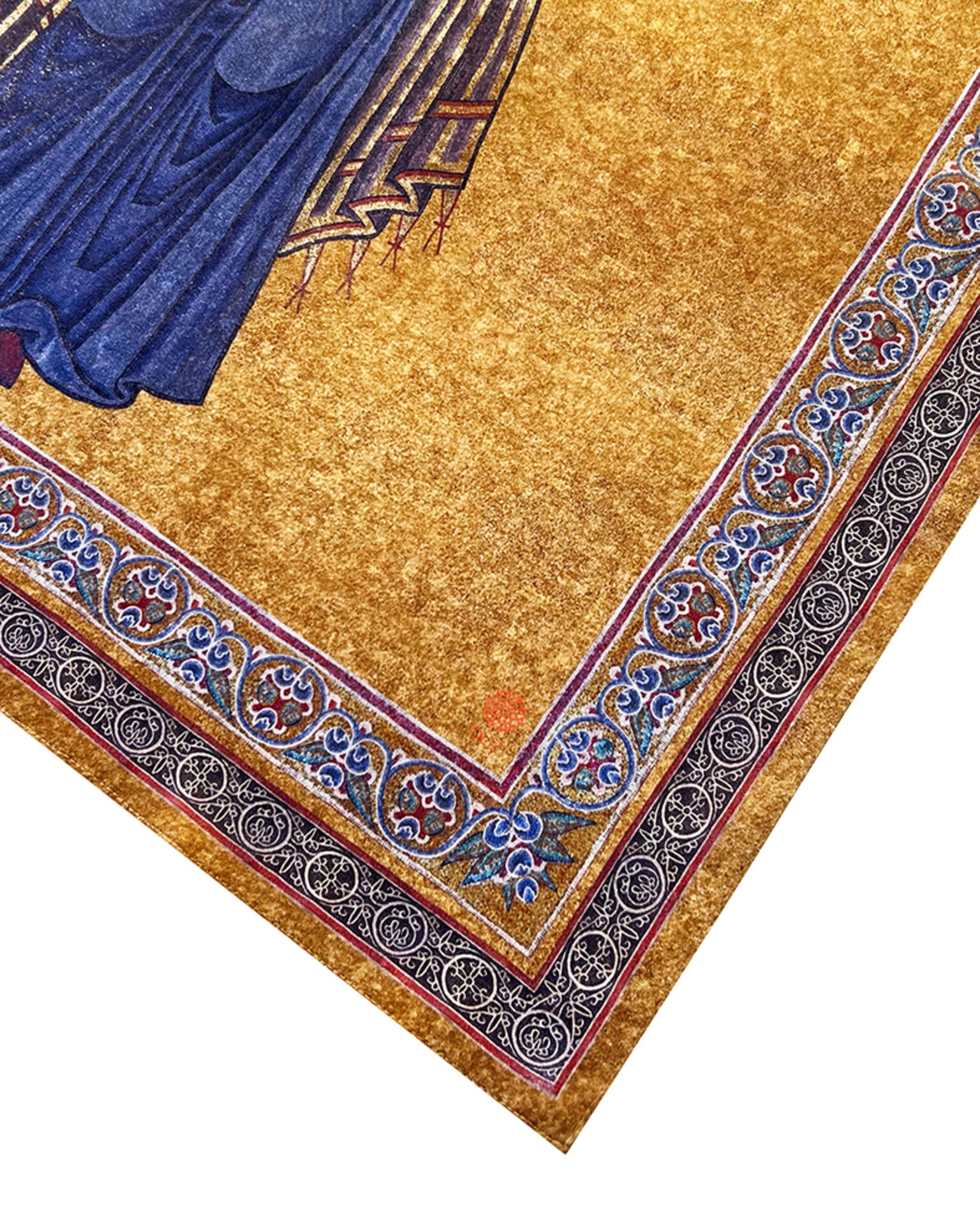 Silk scarf "Oranta"