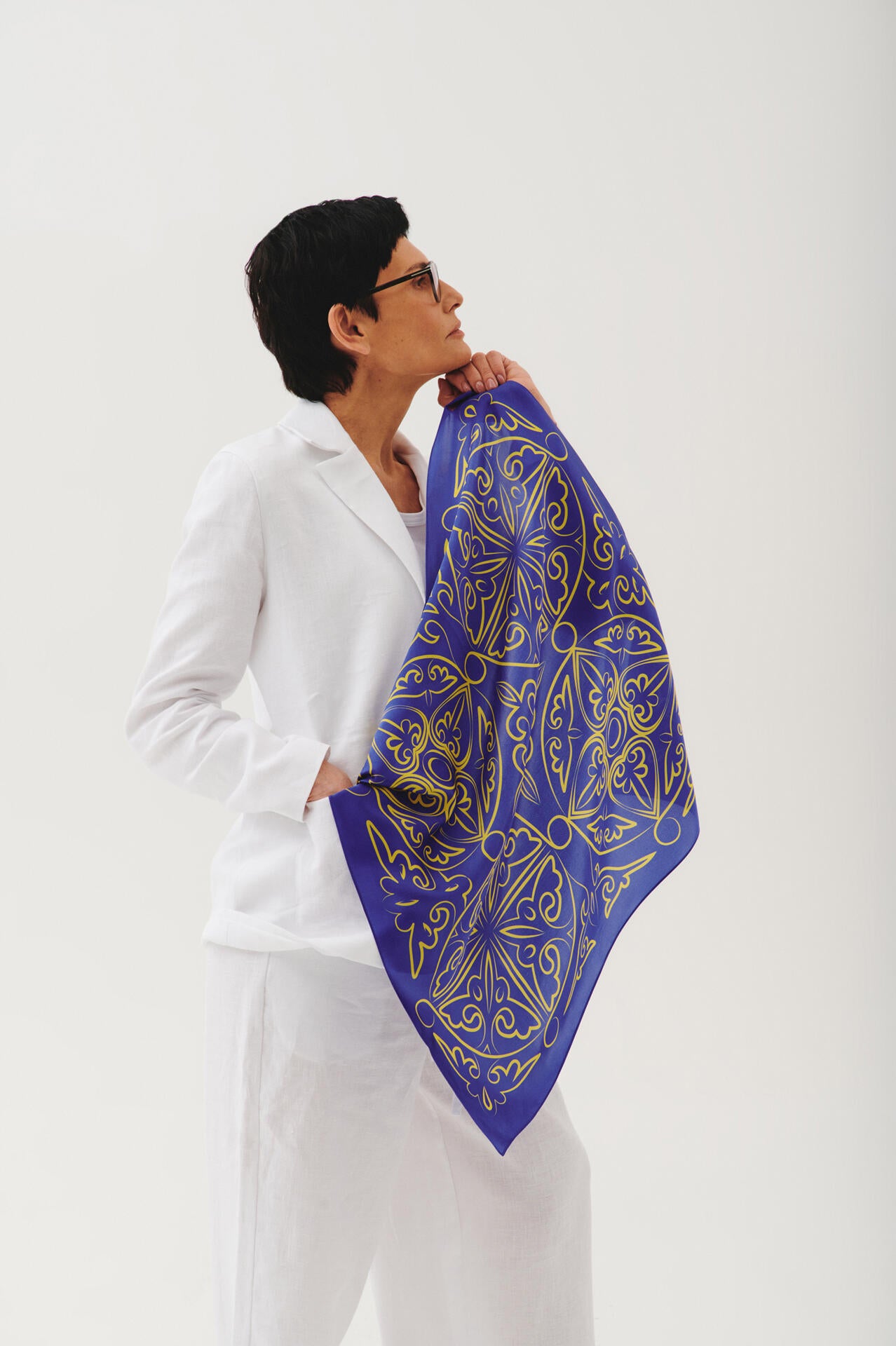 Scarf "Pattern of existence"