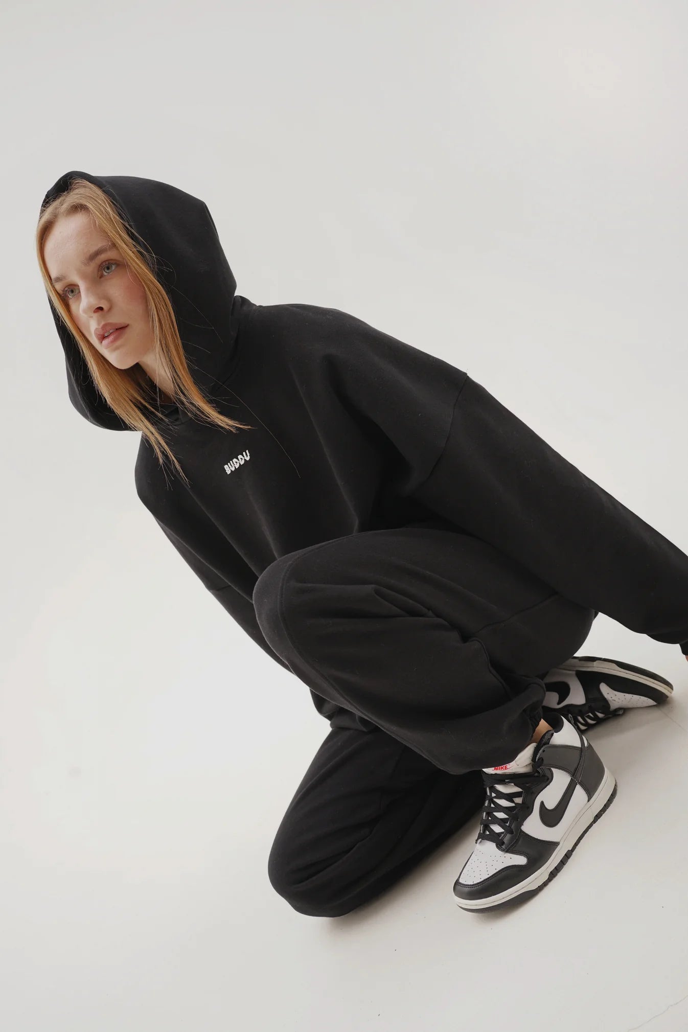 Suit with hoodie Ultra Black